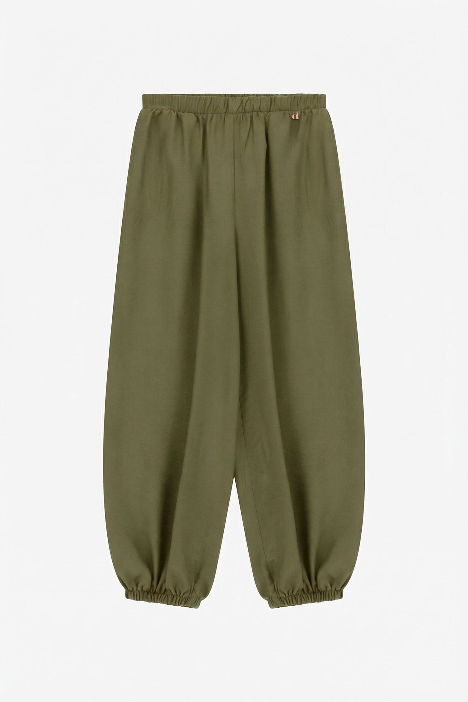 Pantaloni Jogging Con Elastico In Vita E Fondo Dixie