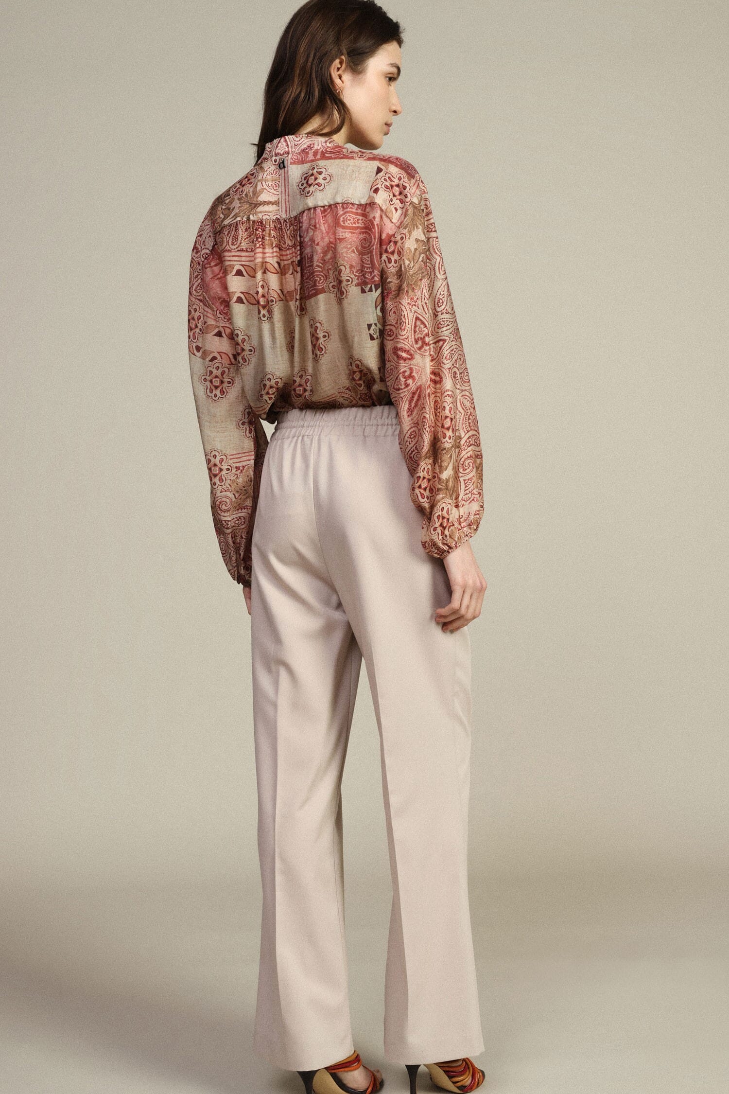 Pantalon Palace Taille élastiquée avec fléchettes Dixie
