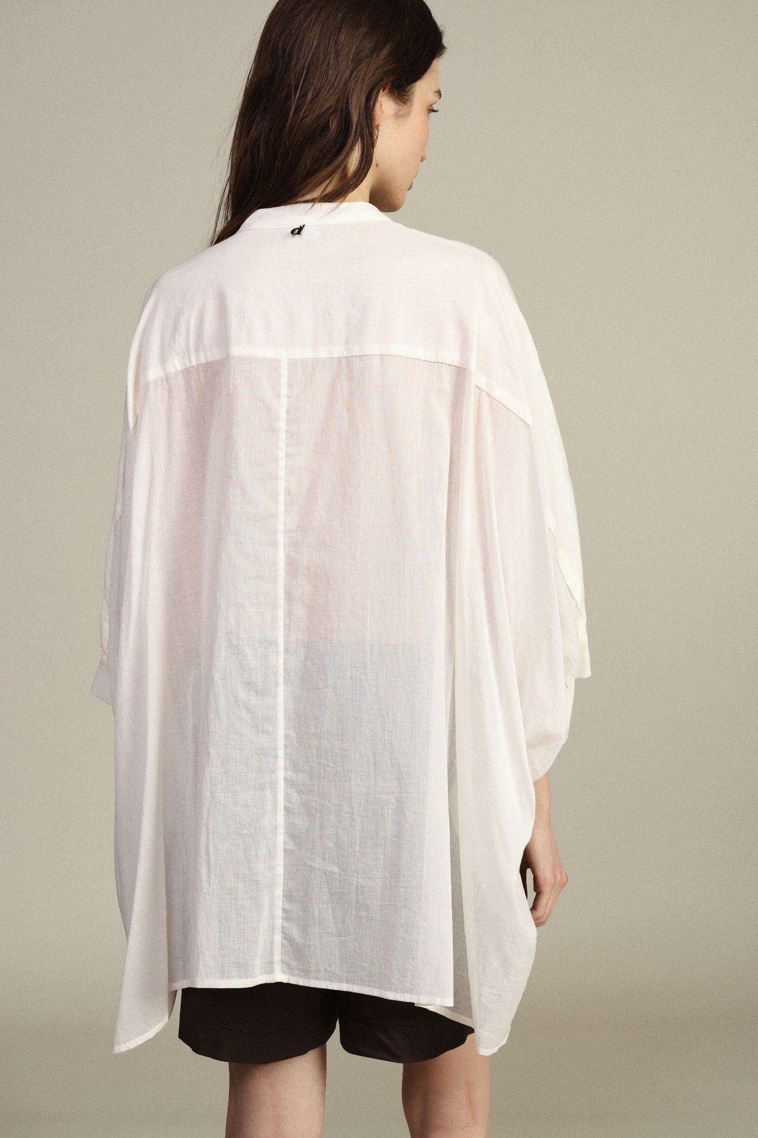 Chemise oversize à broderie florale Dixie