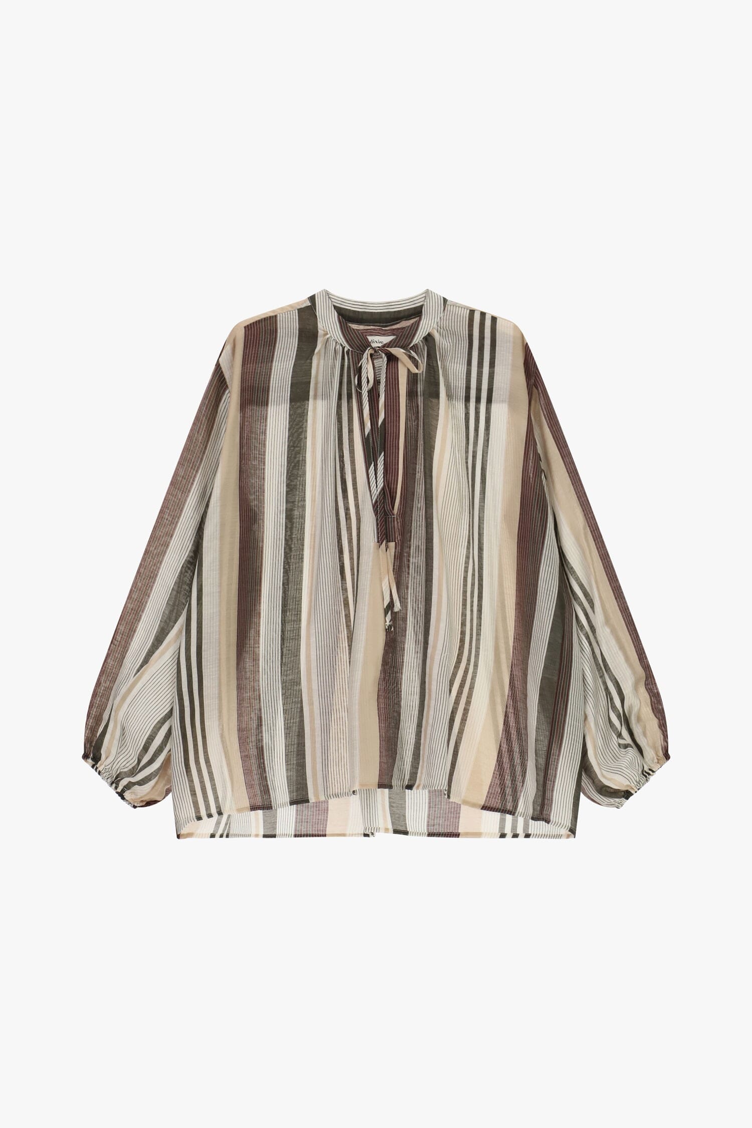 Dixie - Chemisier rayé à manches longues