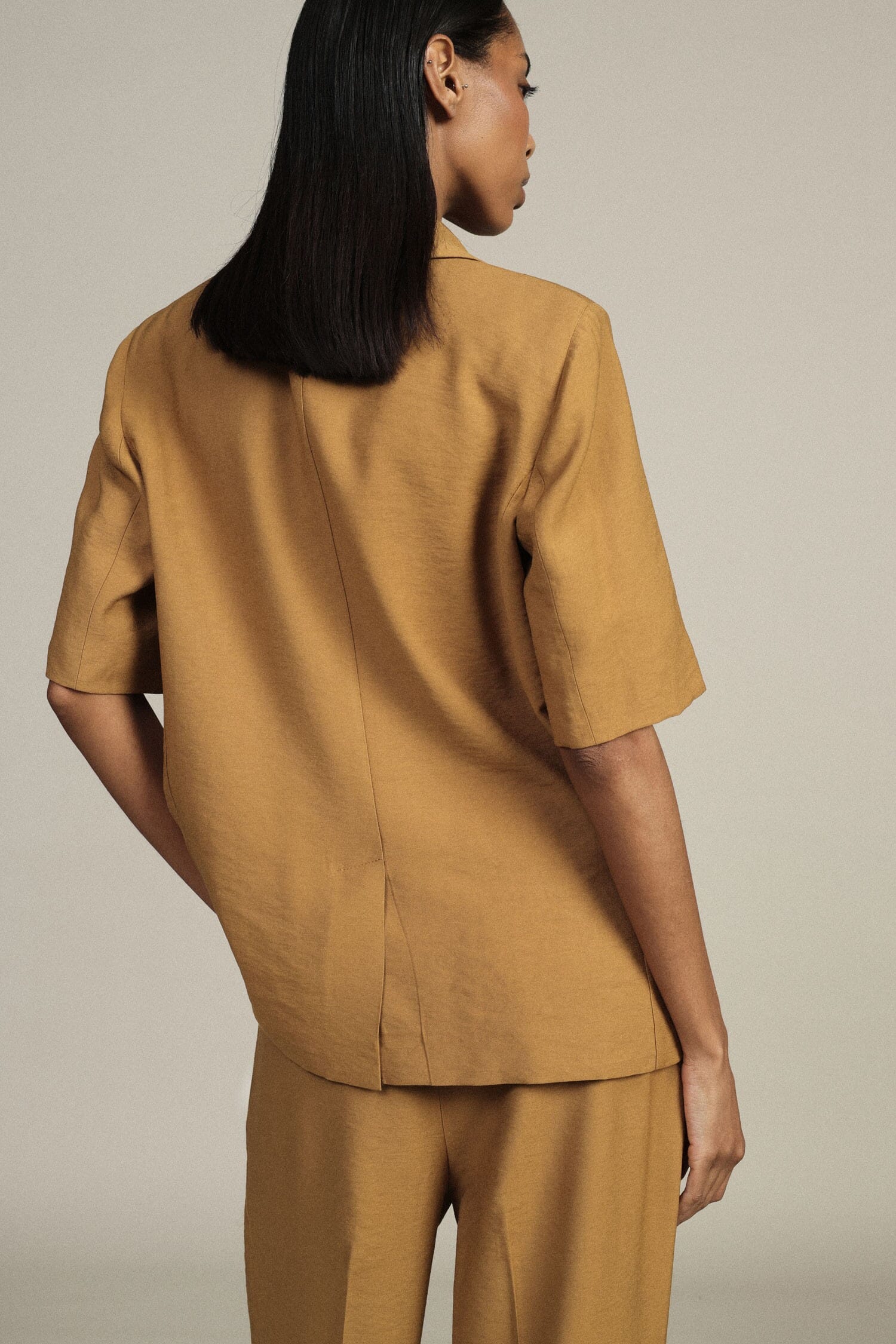 Blazer Doppiopetto Maniche Corte E Tasche Dixie