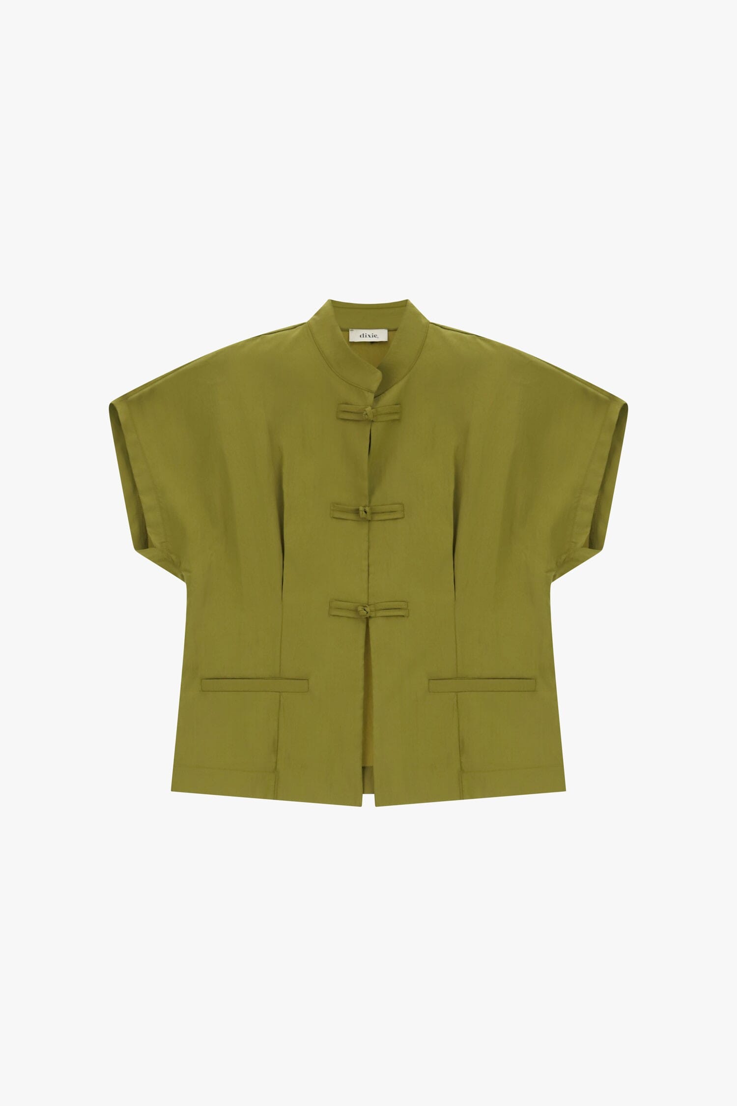 Camicia Corta Con Chiusura A Nodo E Tasche Frontali Dixie