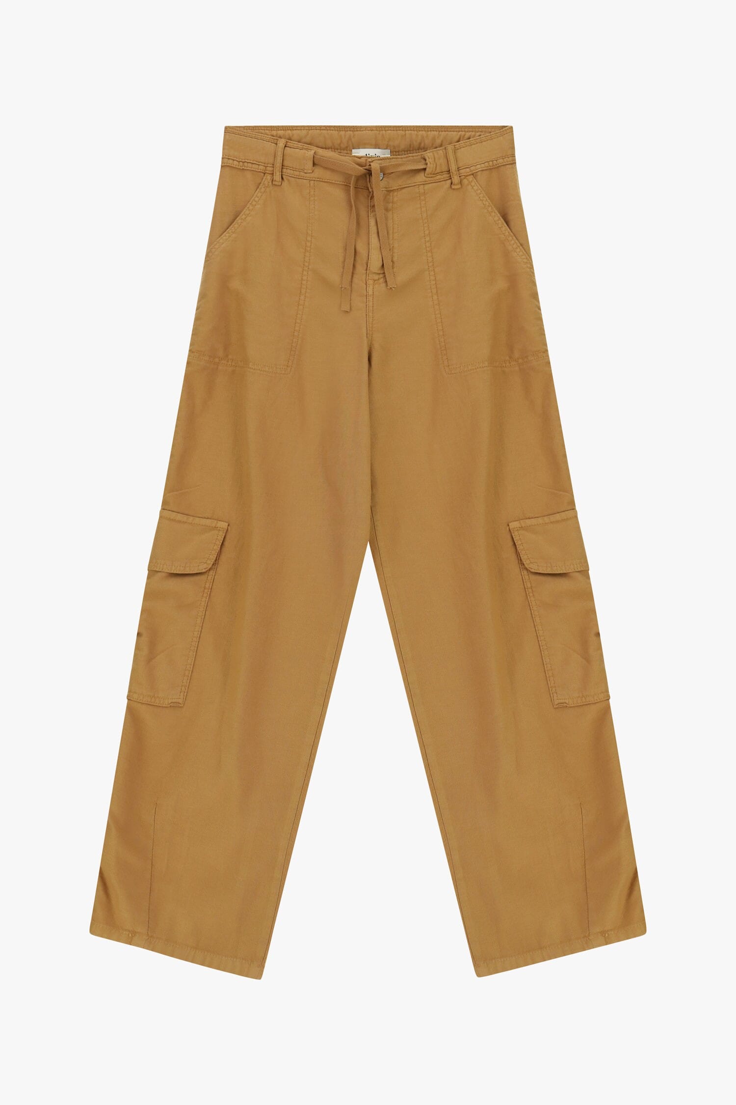 Pantaloni Palazzo Con Tasche Cargo Laterali Dixie