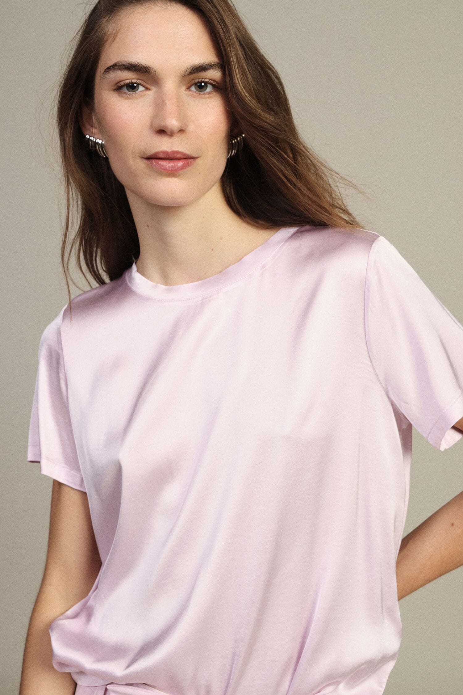 T-Shirt A Maniche Corte Taglio Dritto Dixie