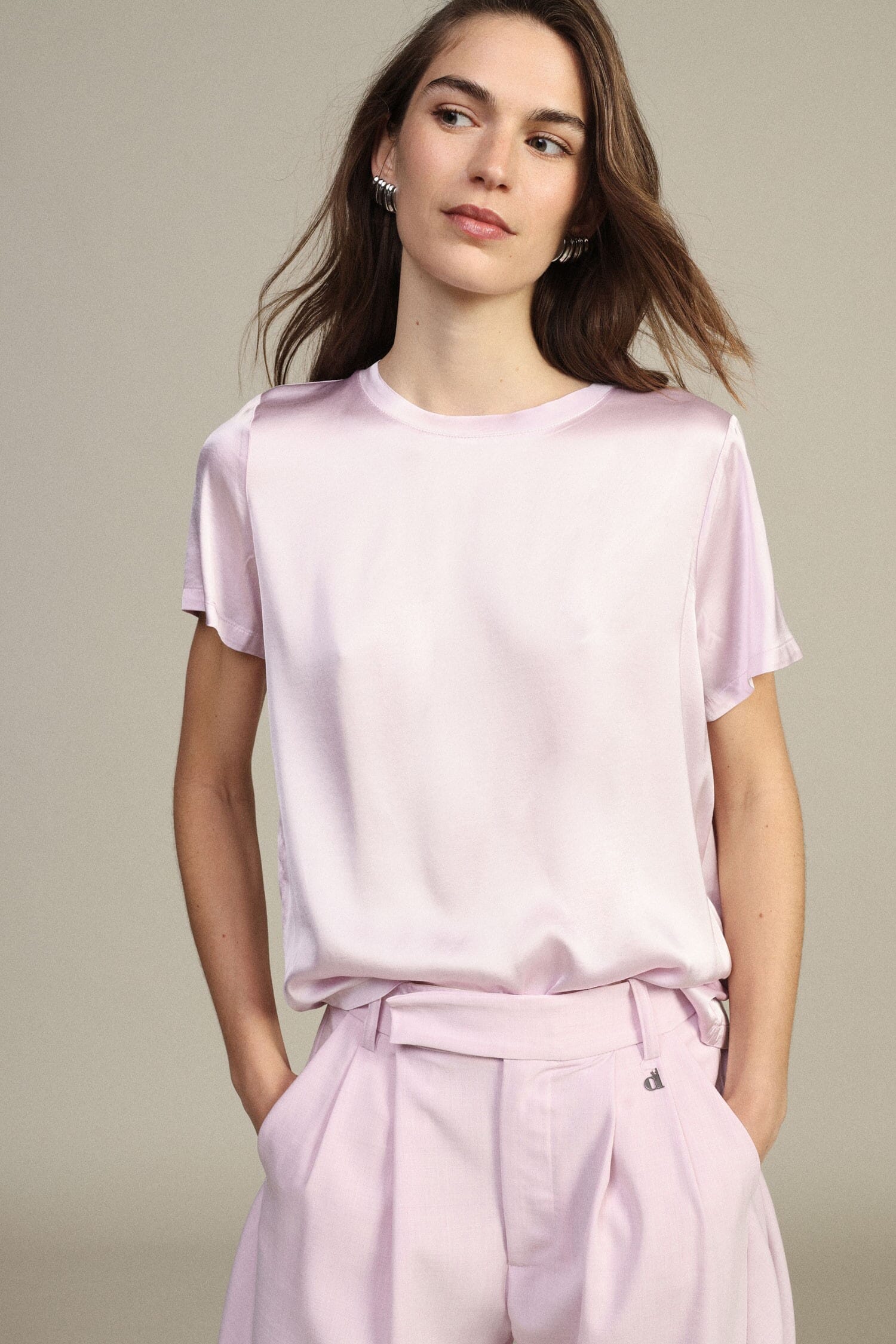 T-Shirt A Maniche Corte Taglio Dritto Dixie