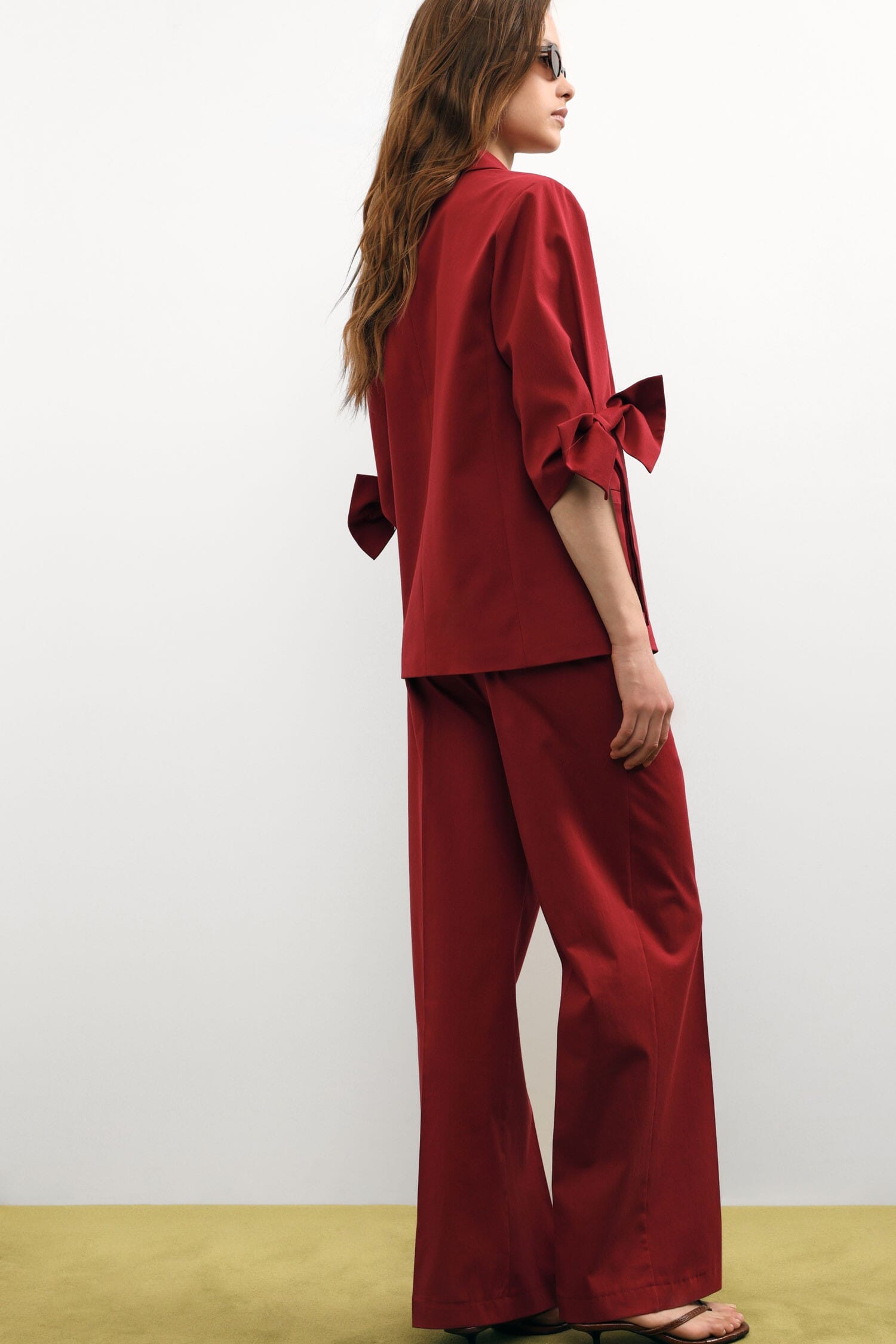 Trousers Palazzo Vita Media Con Tasche Please