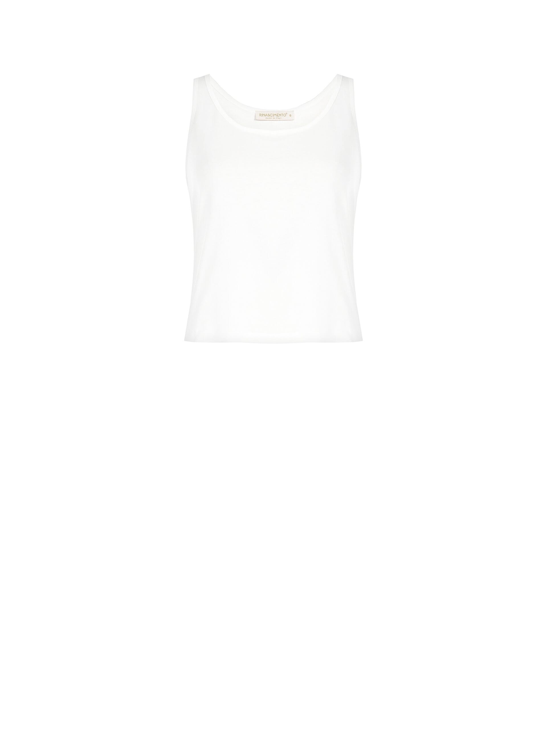 Wide Tulle Top With Ruffle And With Matching Tank Top Included Rinascimento