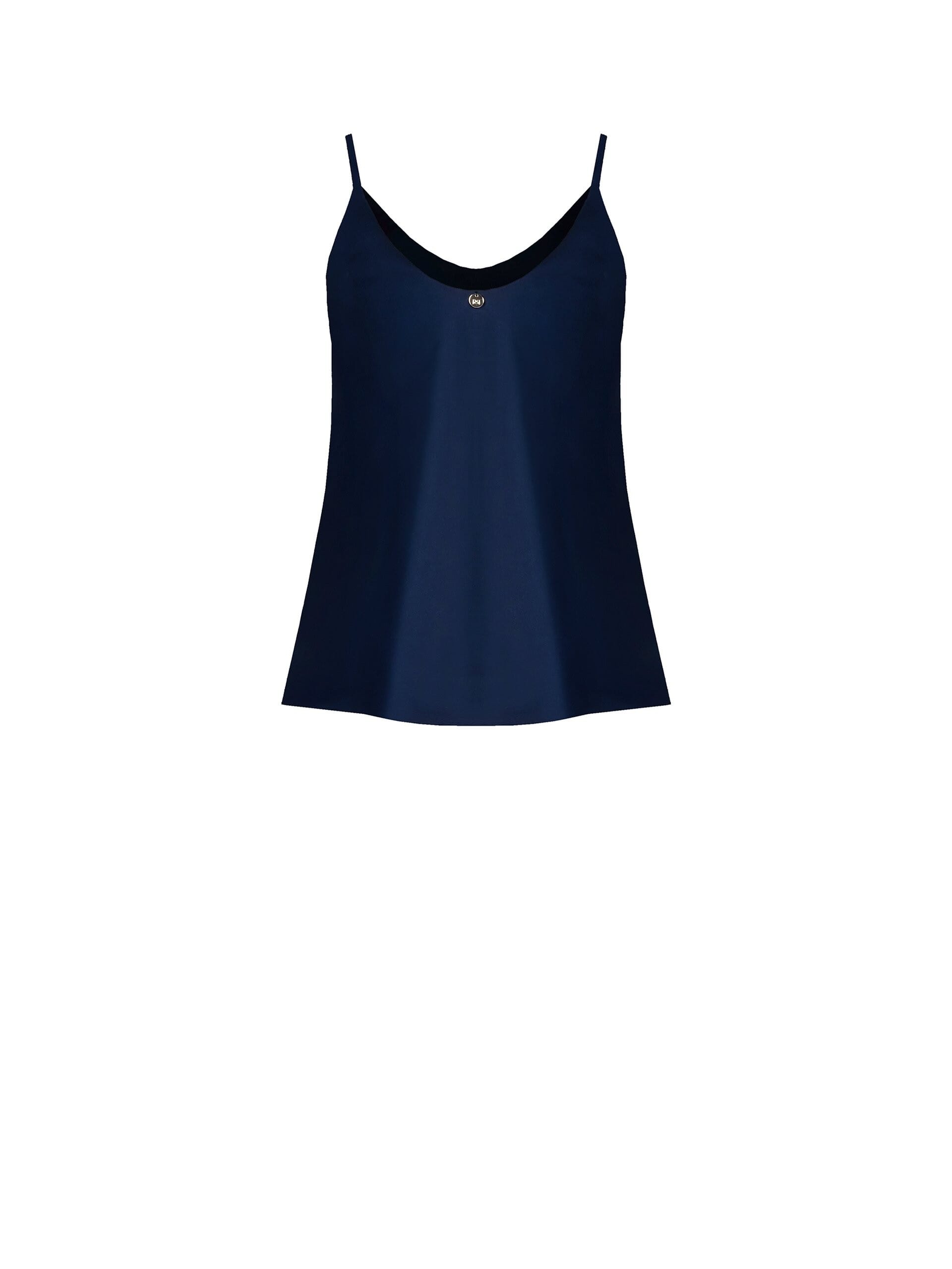 Rinascimento Satin Fitted Top