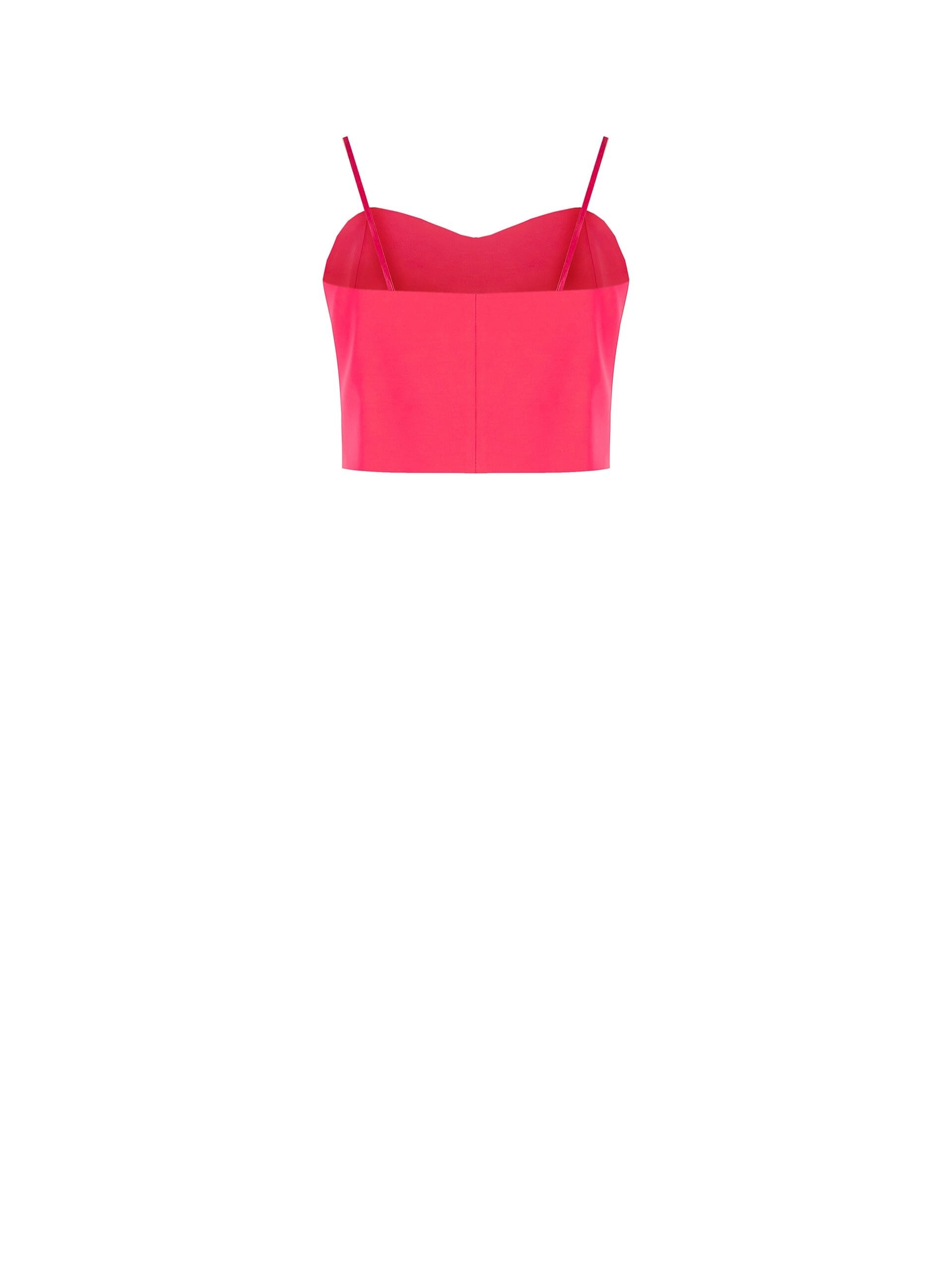 Rinascimento Technical Fabric Crop Top