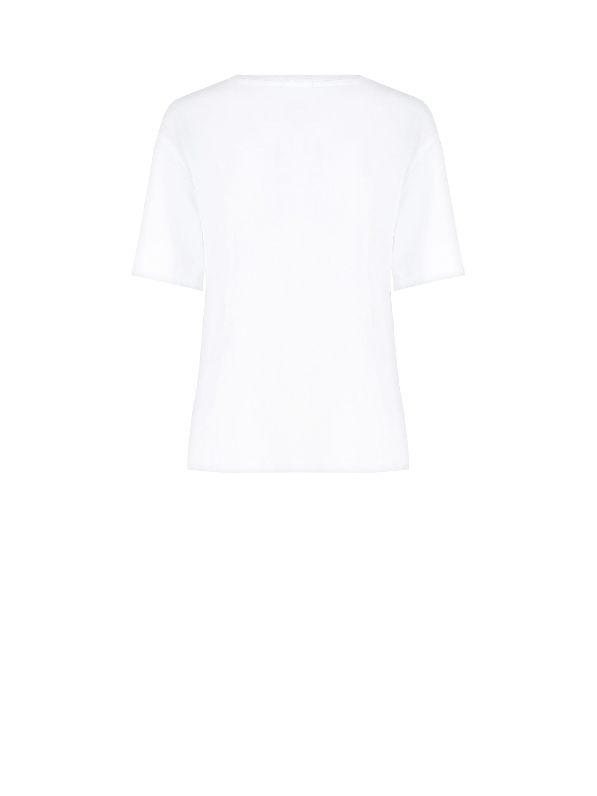 Cotton Over T-Shirt with Cherry Rinascimento Print