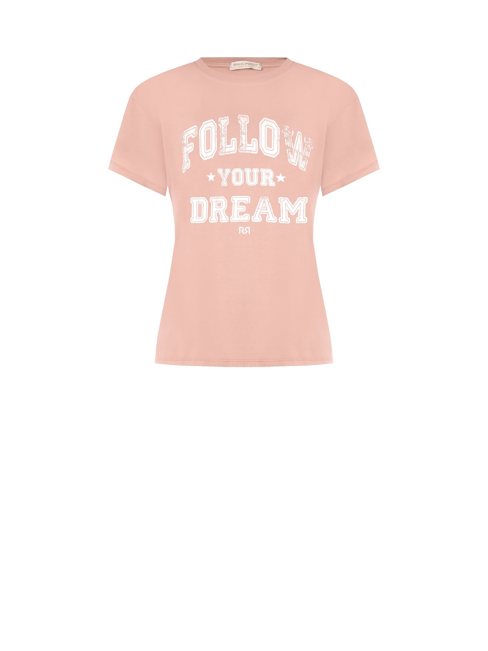 Vintage Baseball Style Cotton Regular T-Shirt Rinascimento