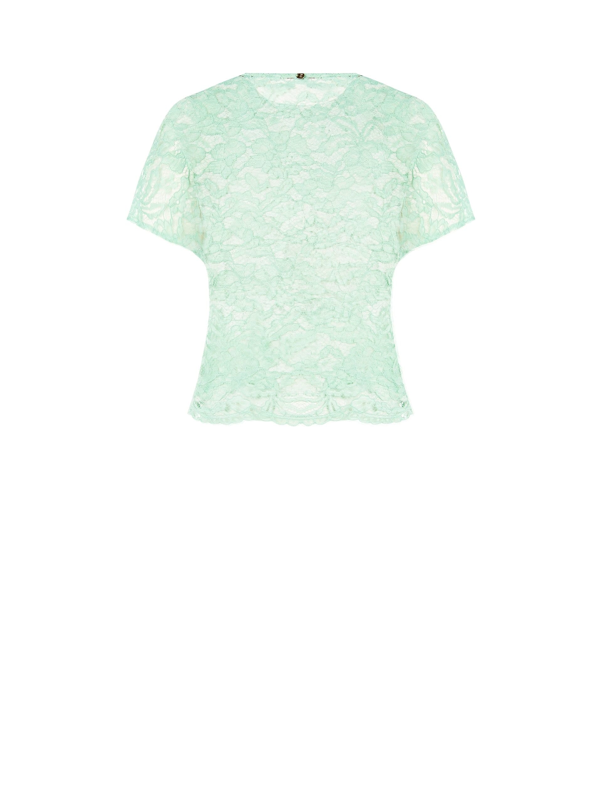 Rinascimento Over Lace Blouse