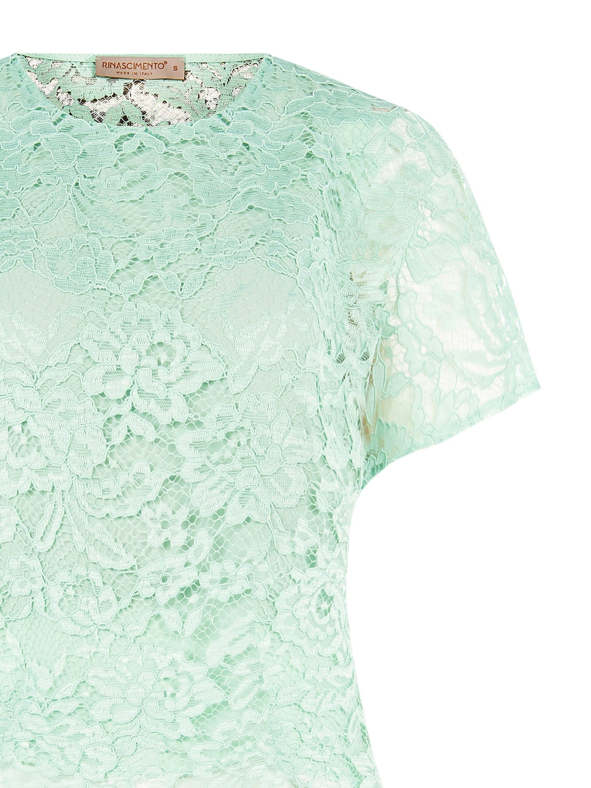 Rinascimento Over Lace Blouse