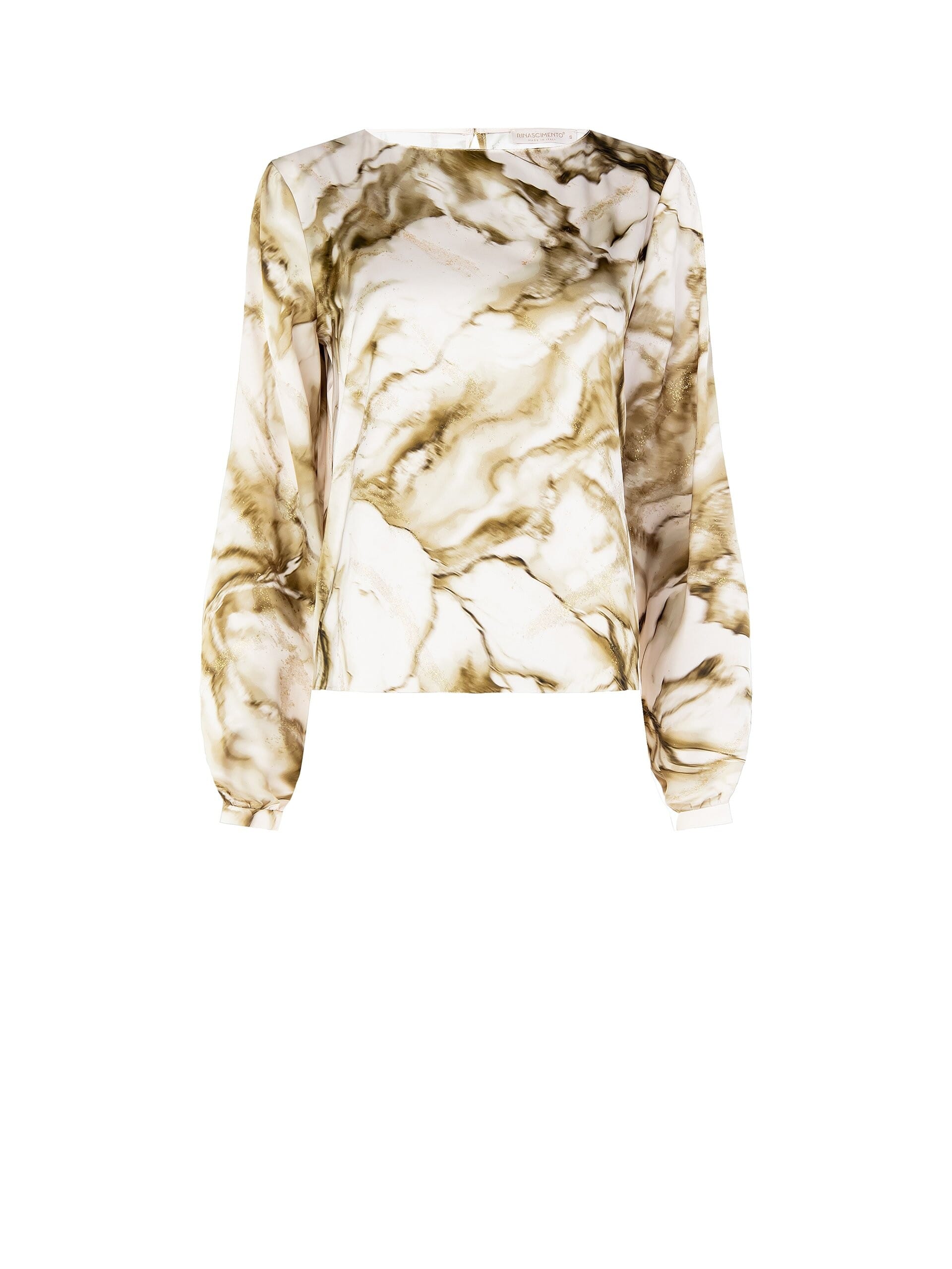 Wide Blouse With Glitter Spots Rinascimento