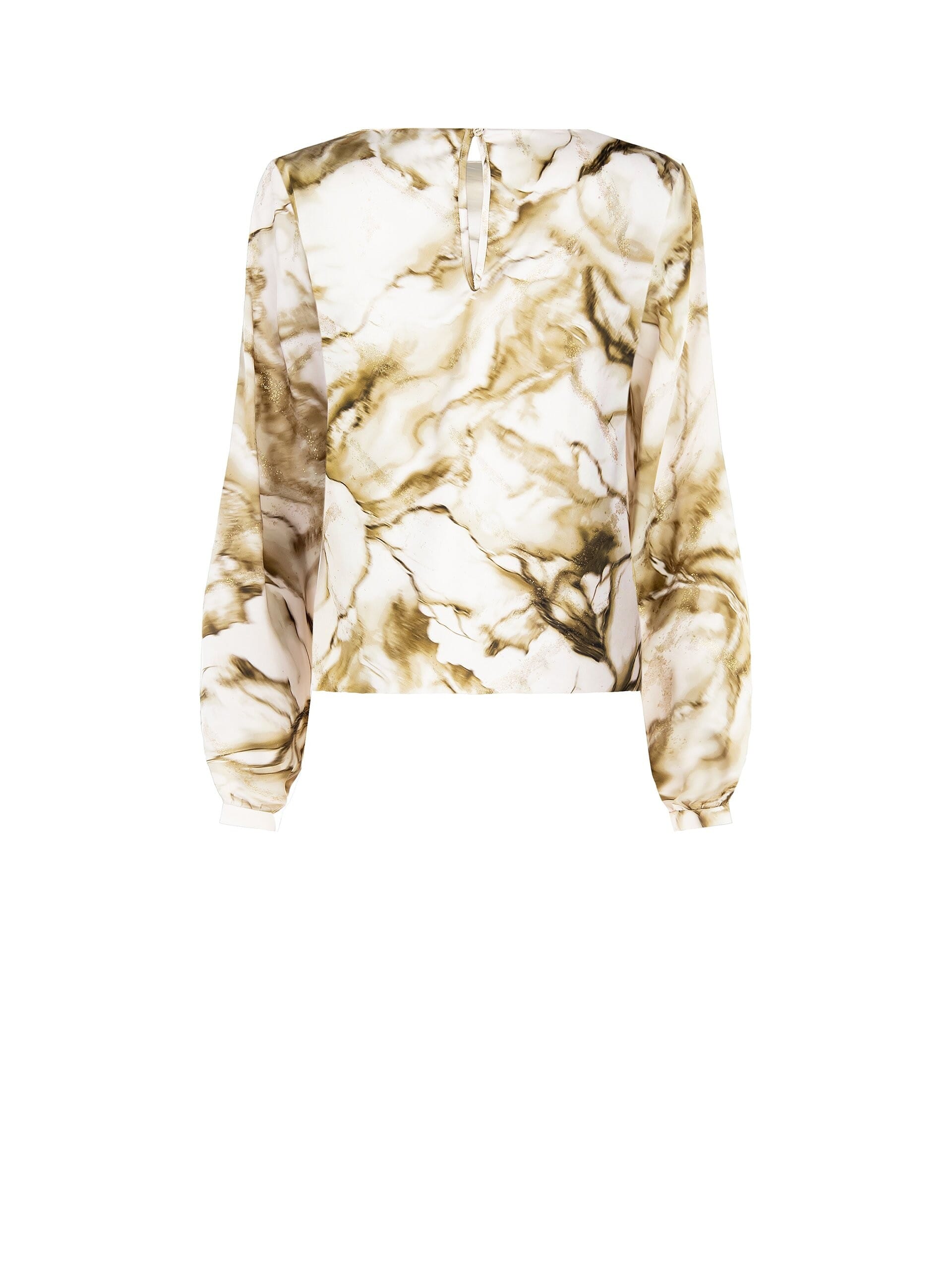 Wide Blouse With Glitter Spots Rinascimento