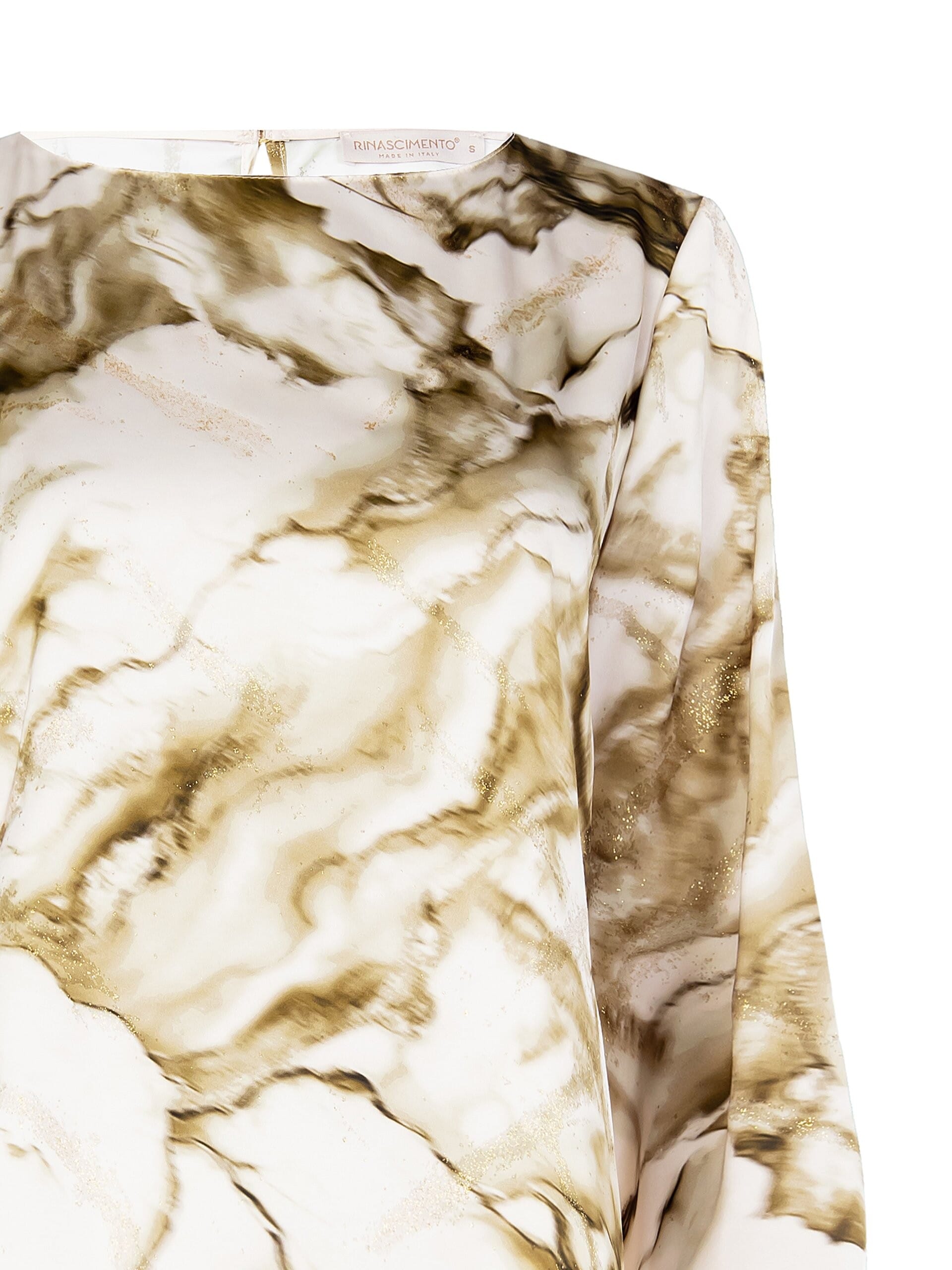 Wide Blouse With Glitter Spots Rinascimento