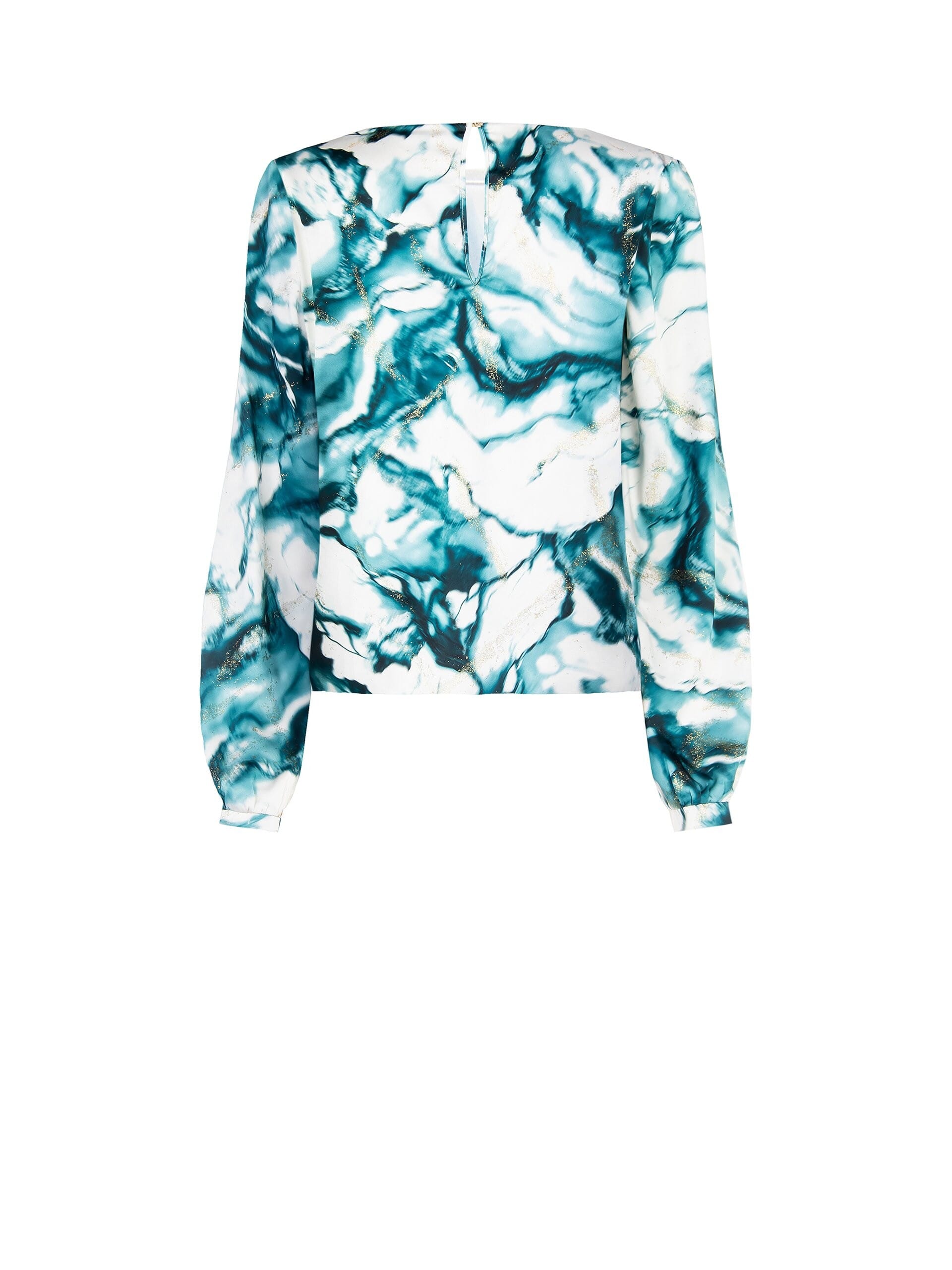 Wide Blouse With Glitter Spots Rinascimento