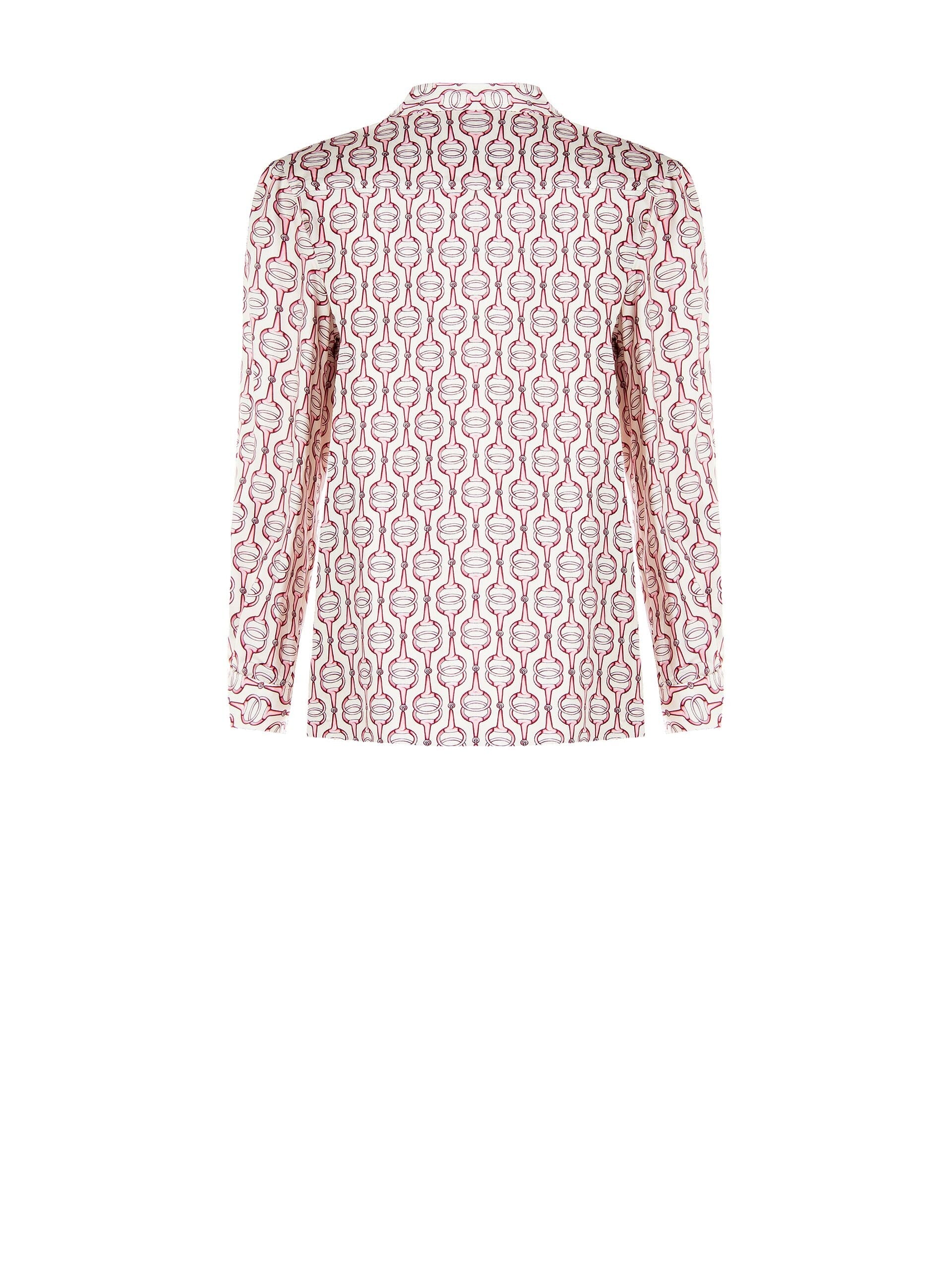 Viscose Regular Shirt With Rinascimento Logo Buttons