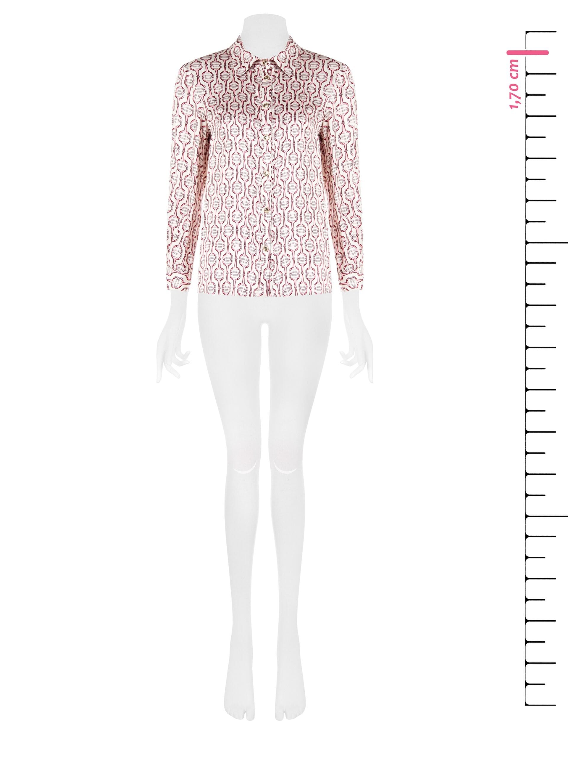 Viscose Regular Shirt With Rinascimento Logo Buttons