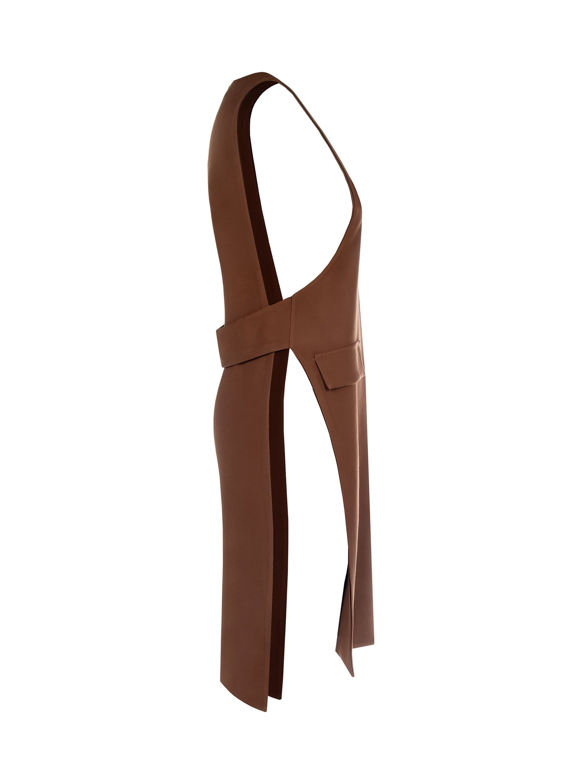 Long gilet ouvert avec fentes latérales Rinascimento