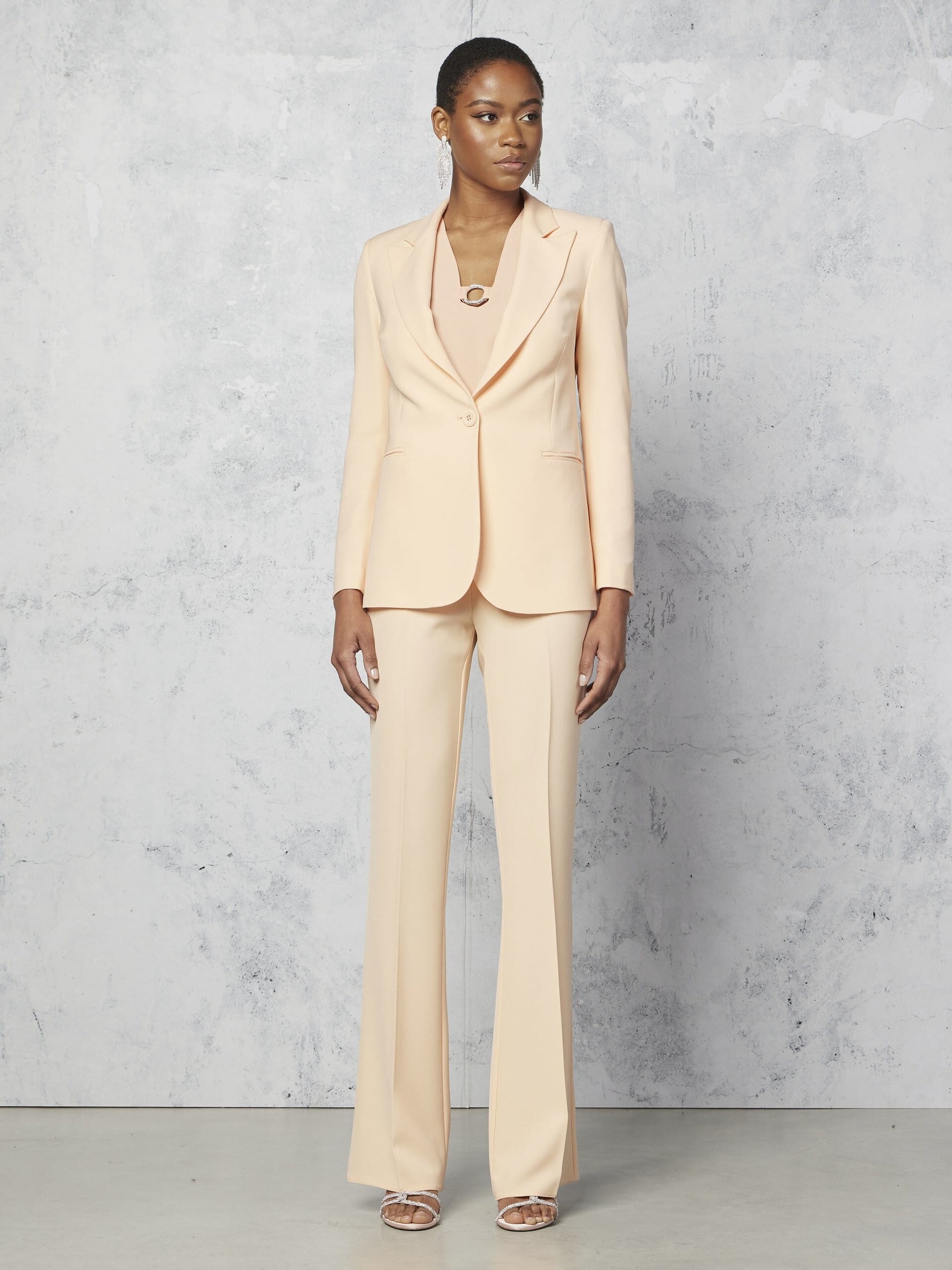 Crepe Crepe Blazer Rinascimento Jacket