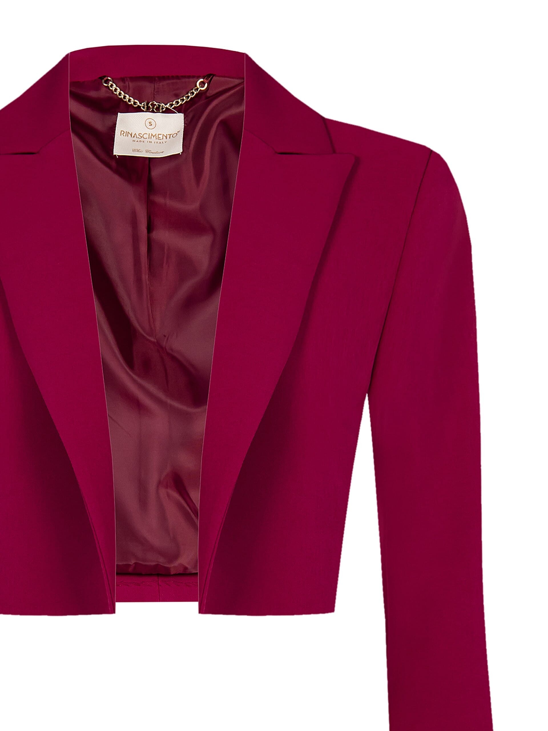 Rinascimento Open Blazer Short Jacket