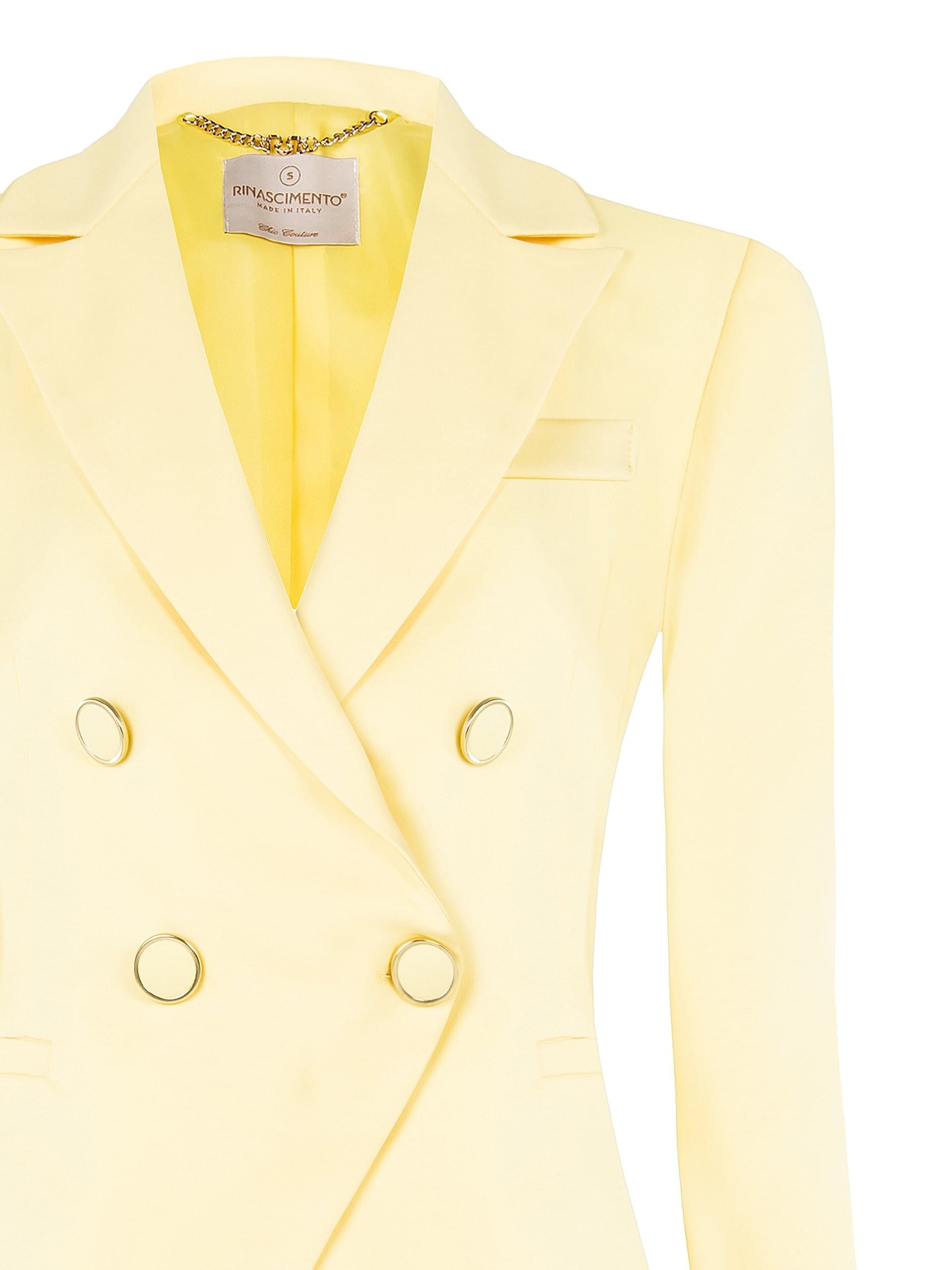 Rinascimento Poly-Viscose Fabric Blazer Jacket