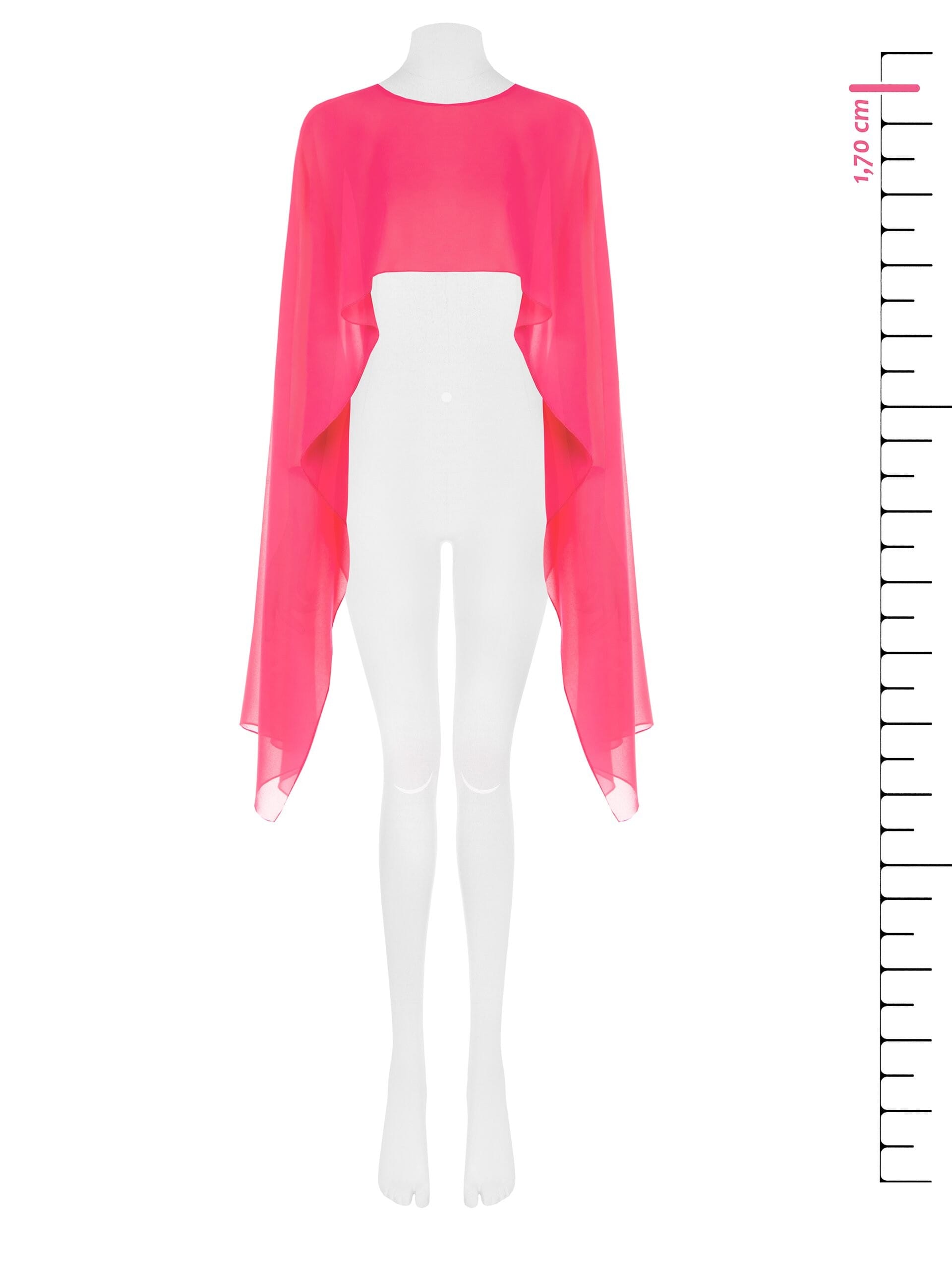 Georgette Long Arm Shawl Rinascimento