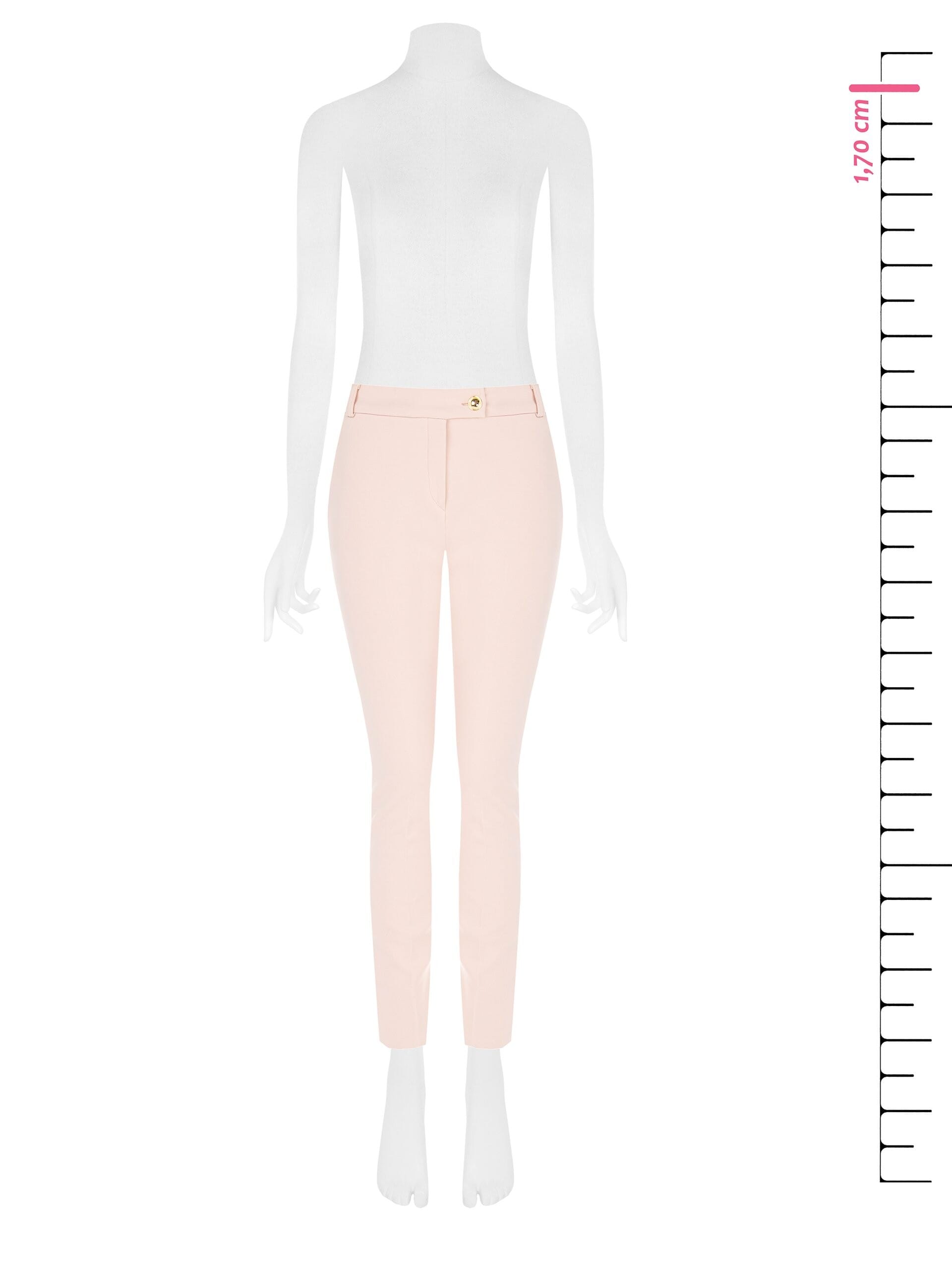 Cropped Cropped Trousers In Scuba Crepe Rinascimento