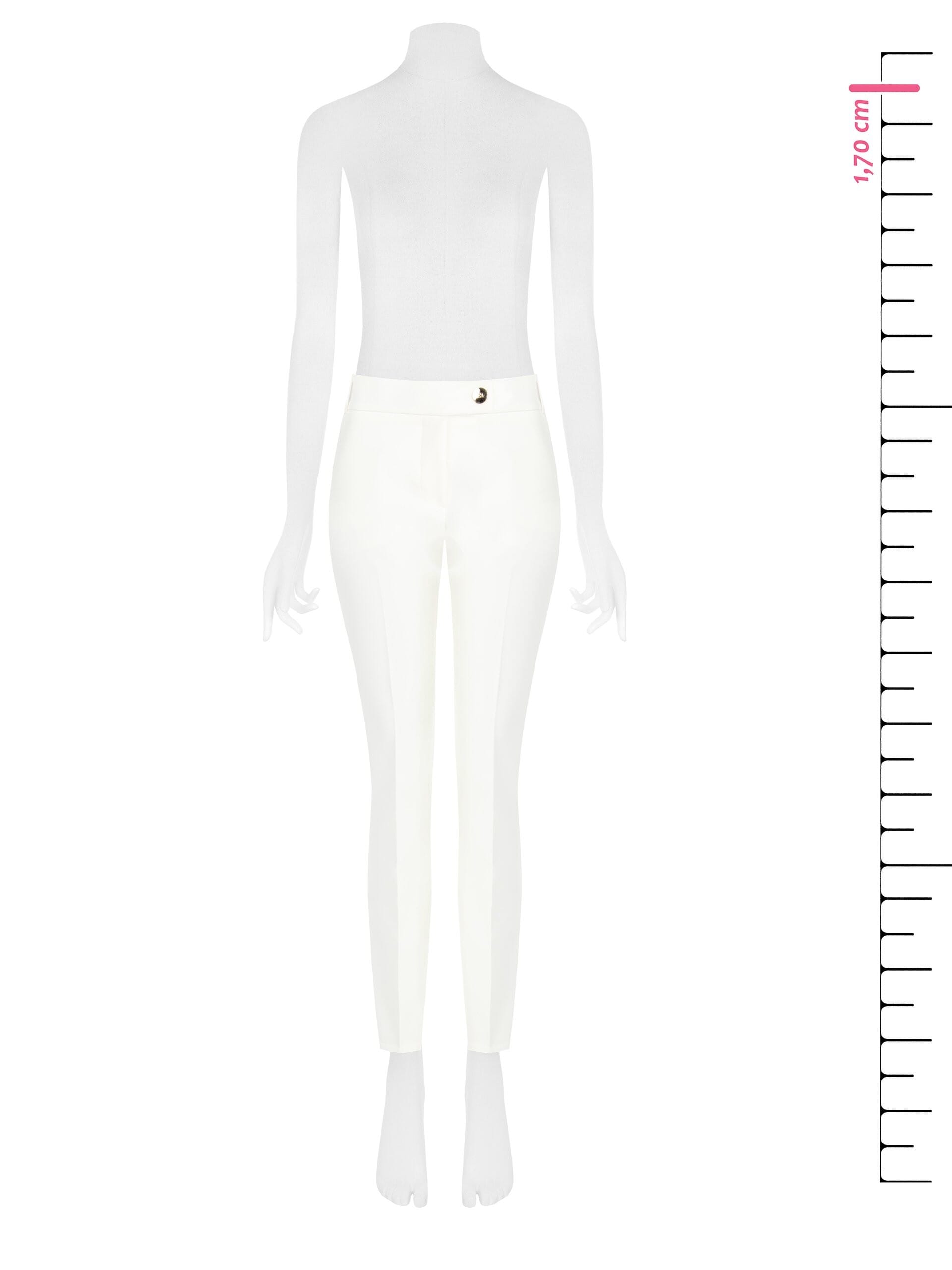 Technical Fabric Cropped Trousers Rinascimento