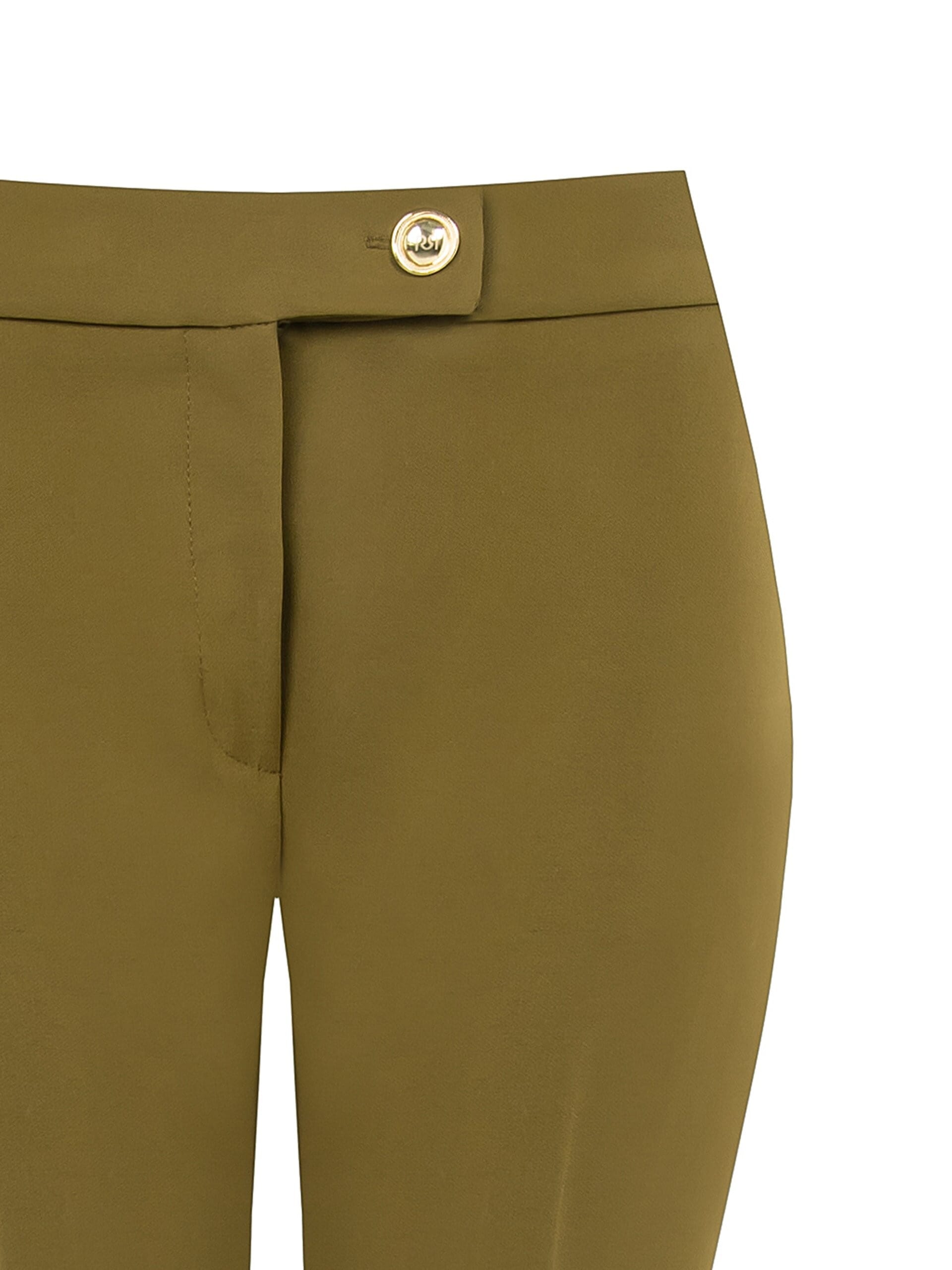 Technical Fabric Cropped Trousers Rinascimento