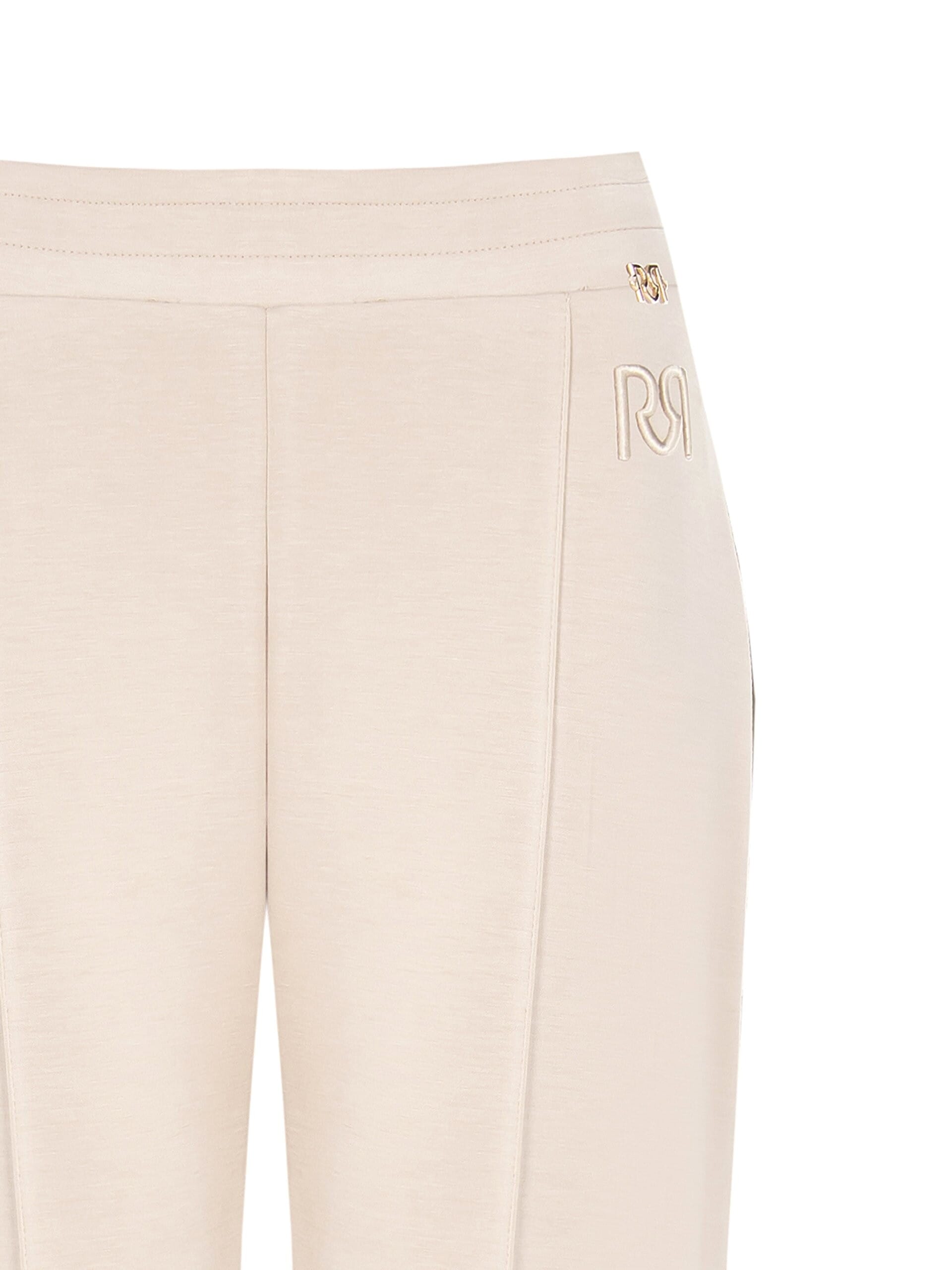 Lightweight Neoprene Palace Trousers With Embossed Rr Logo Rinascimento