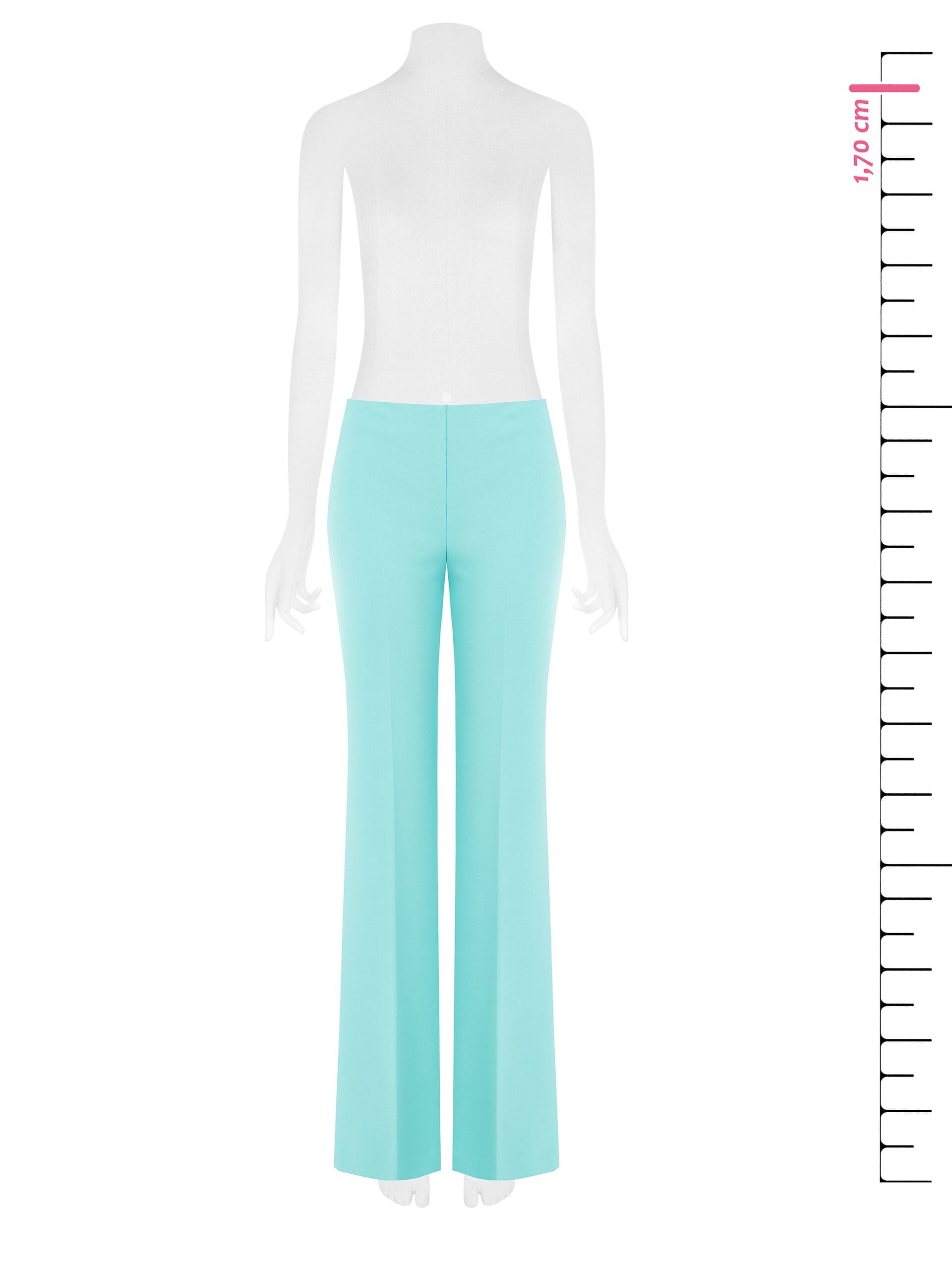 Pocketless Crepe Scuba Palace Trousers Rinascimento