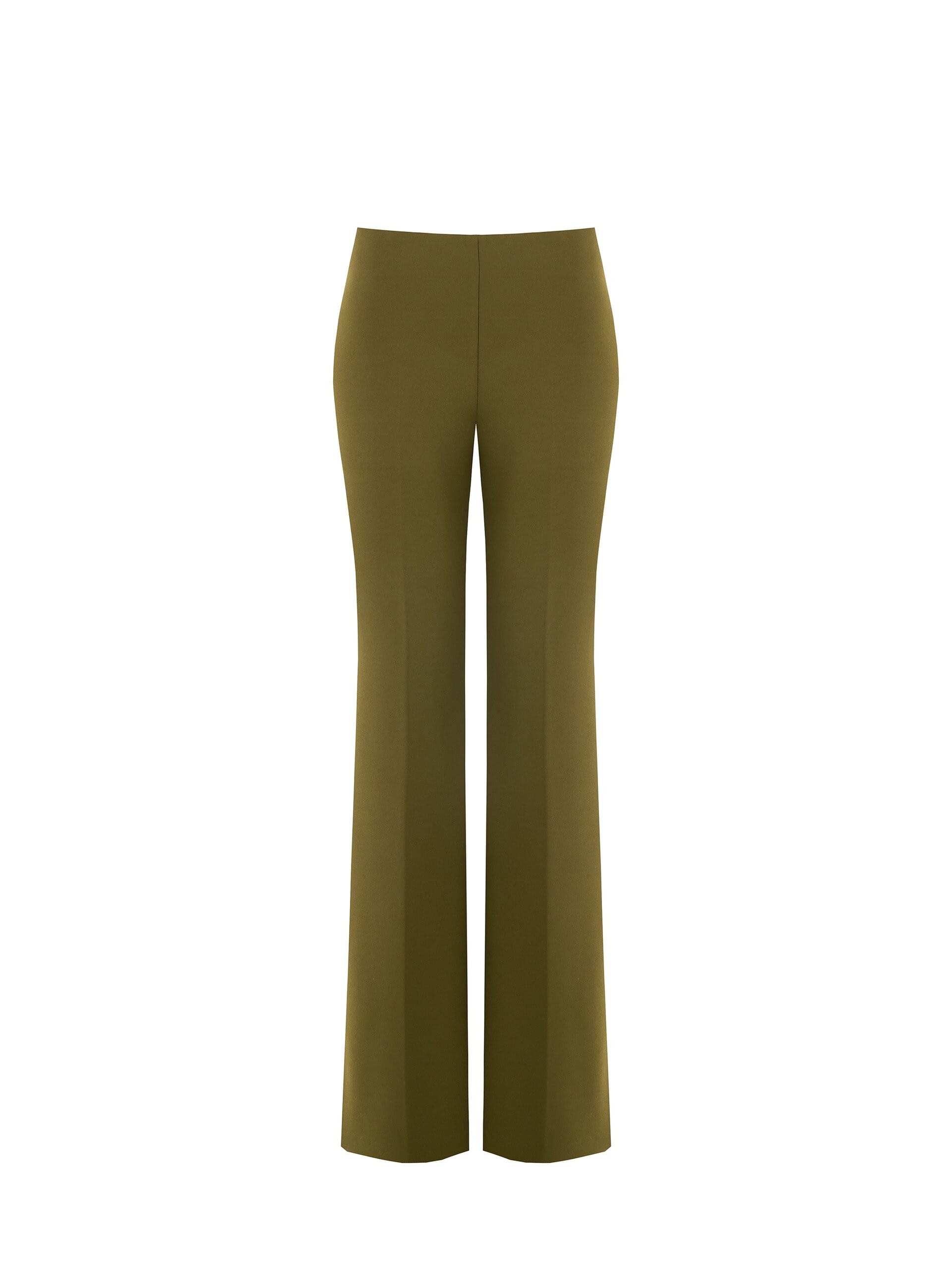 Pocketless Crepe Scuba Palace Trousers Rinascimento