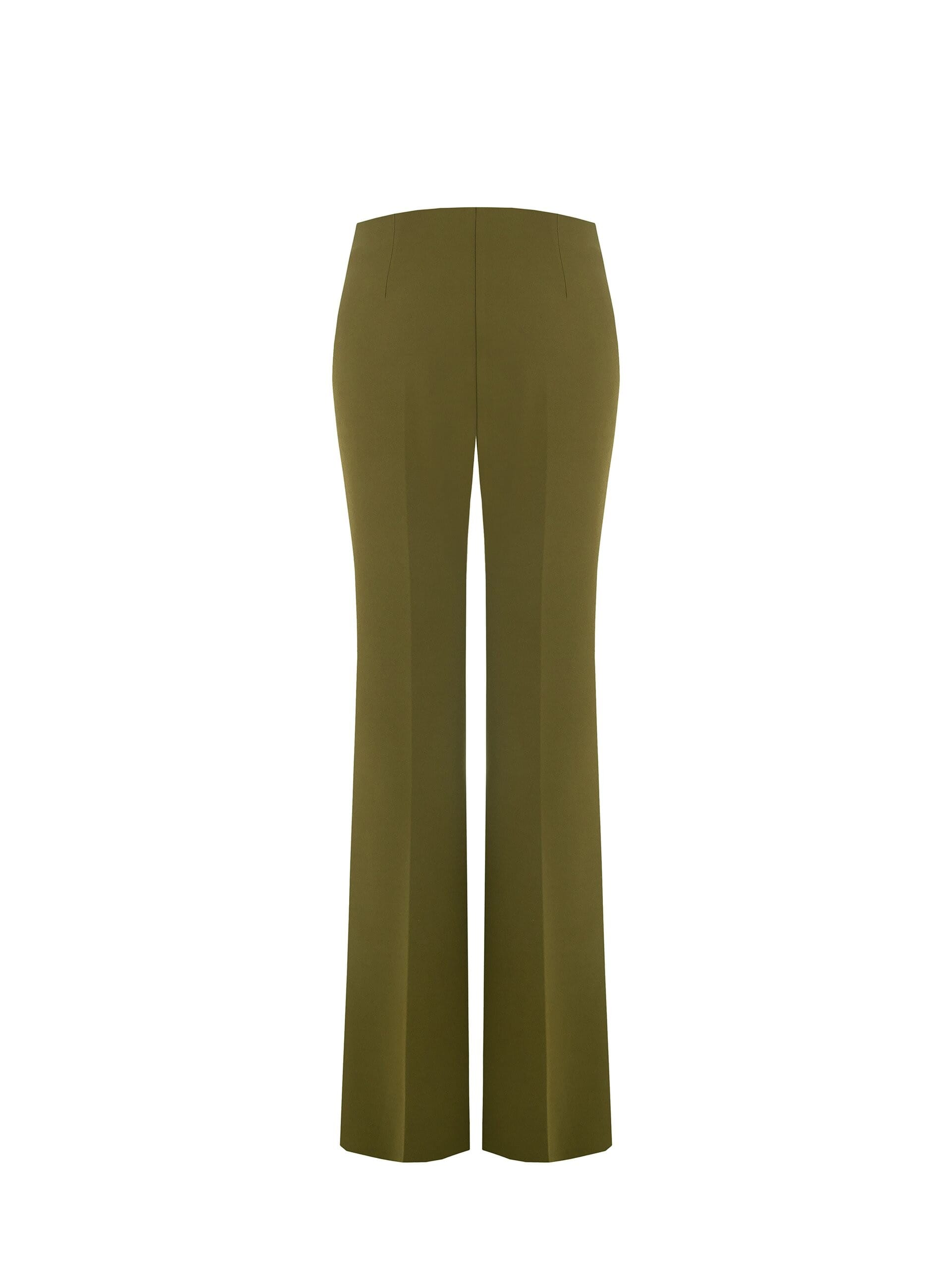 Pocketless Crepe Scuba Palace Trousers Rinascimento