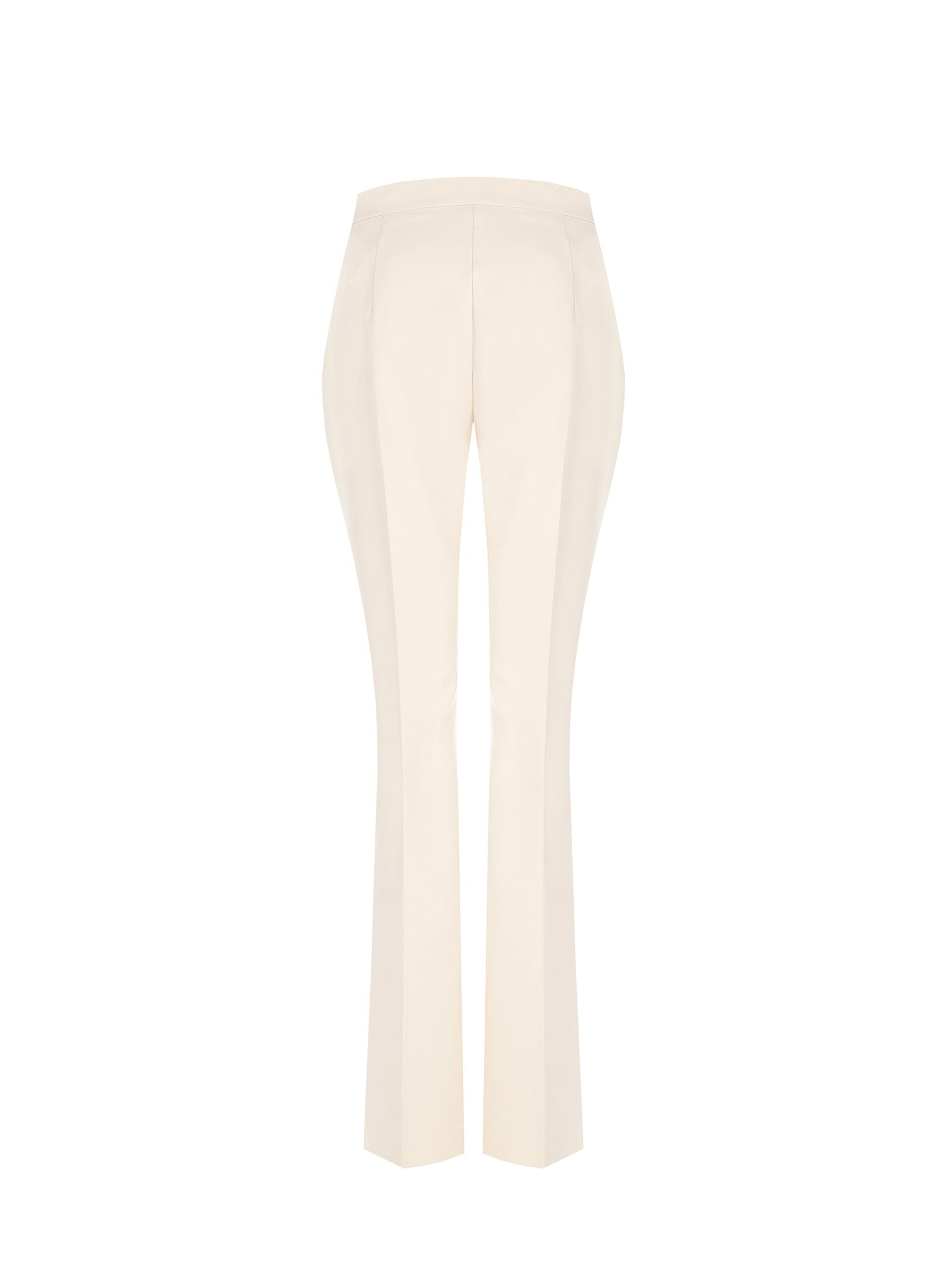 Technical Fabric Flared Trousers Rinascimento
