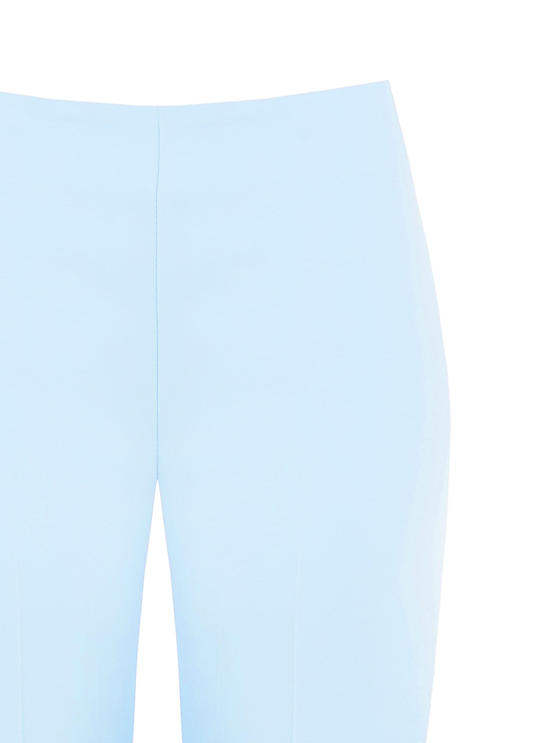 Straight Technical Fabric Trousers With Side Zip Rinascimento