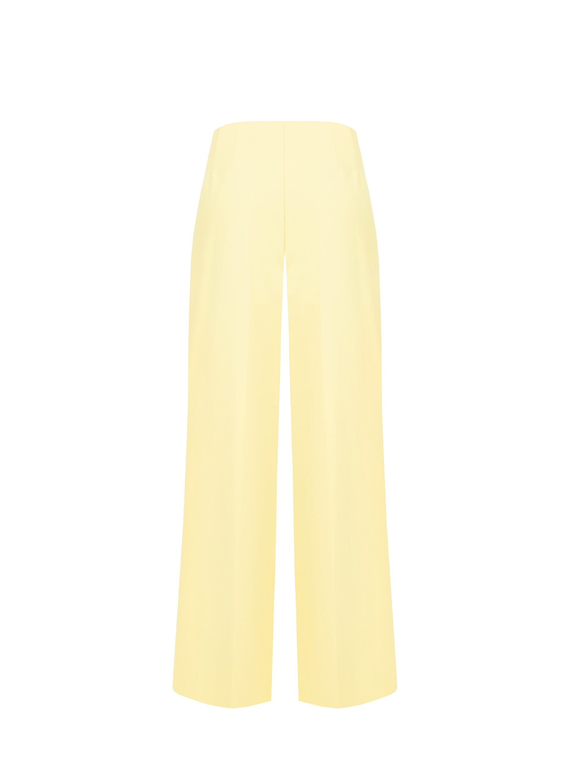 Palazzo Trousers In Poly-Viscose Fabric With Side Zip Rinascimento