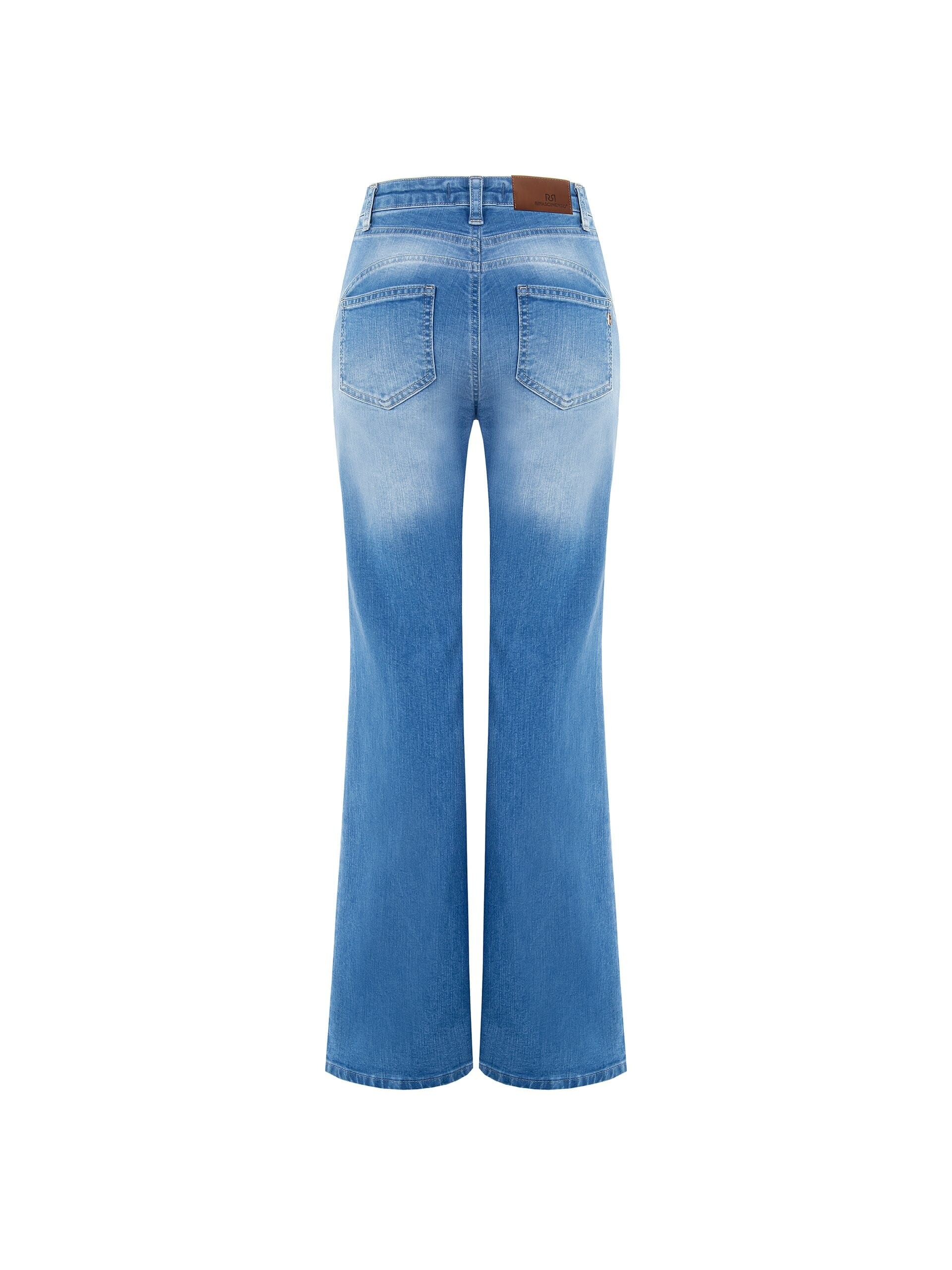 Lightly Stretch Straight Jeans Rinascimento