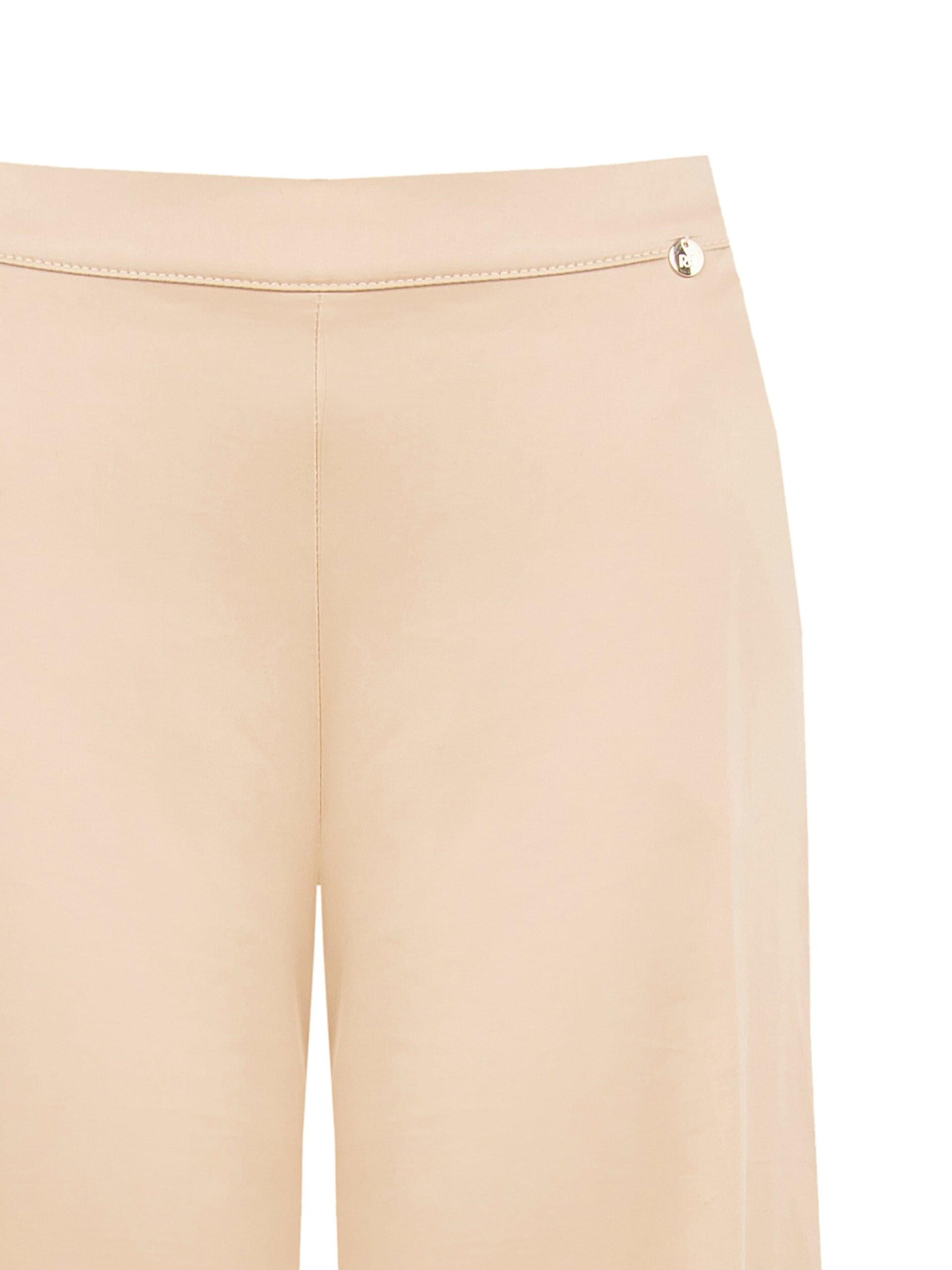 Viscose Mix Palazzo Trousers With Elasticated Back Rinascimento