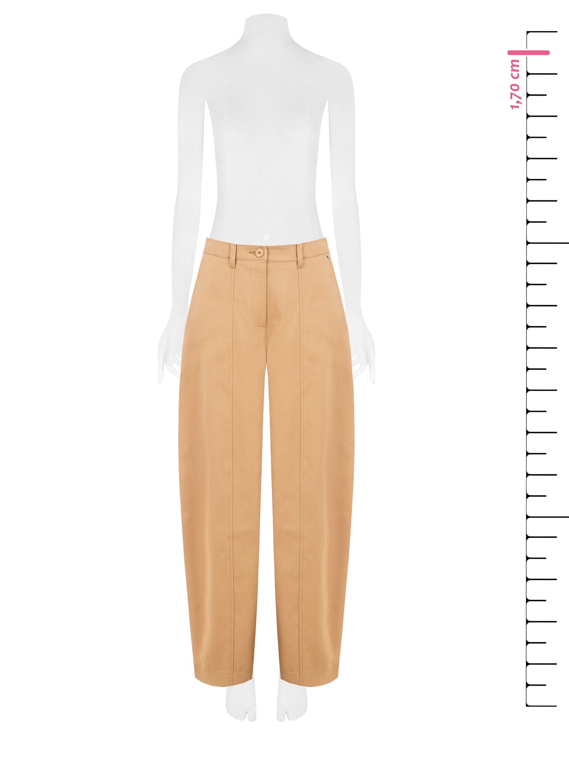 Balloon Baggy Denim Rinascimento Trousers