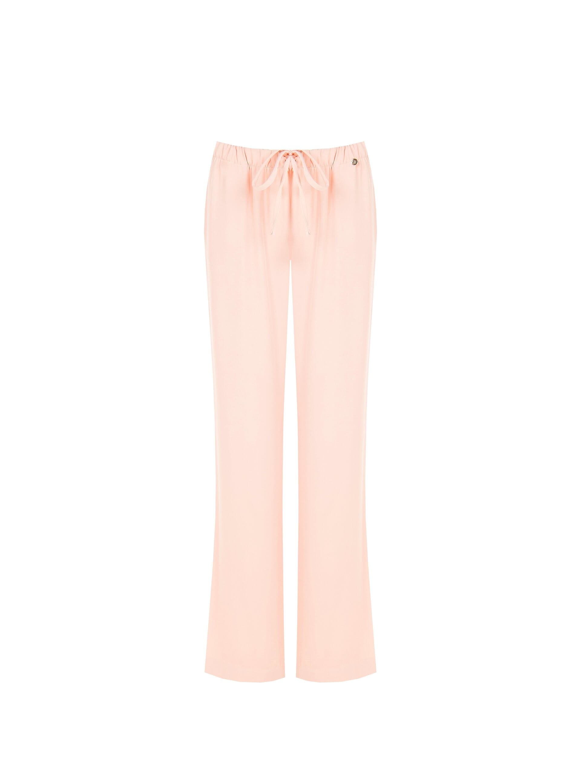 Fluid Fabric Palace Trousers With Drawstring Waist Rinascimento