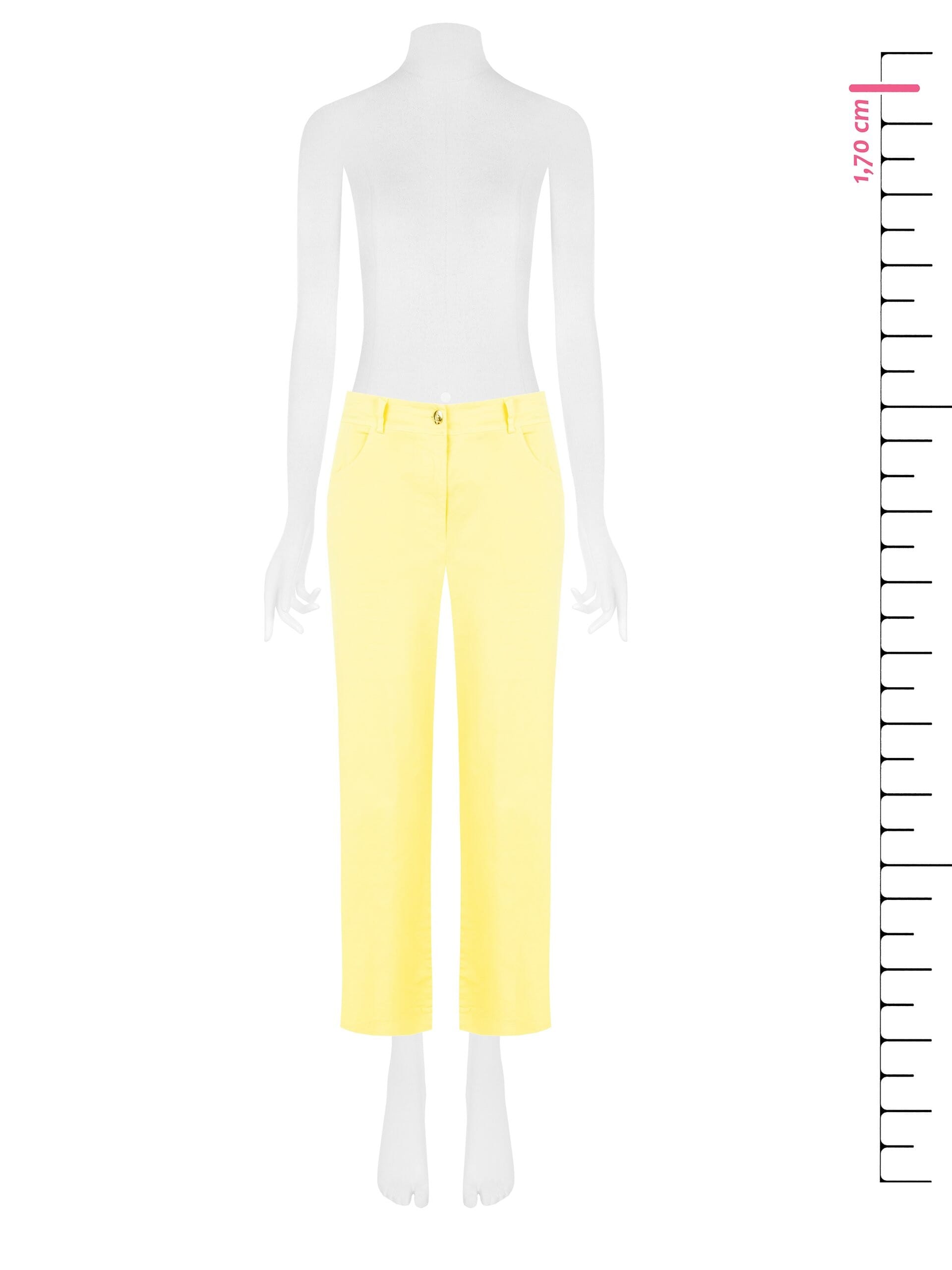 Rinascimento Stretch Fabric Cropped Trousers