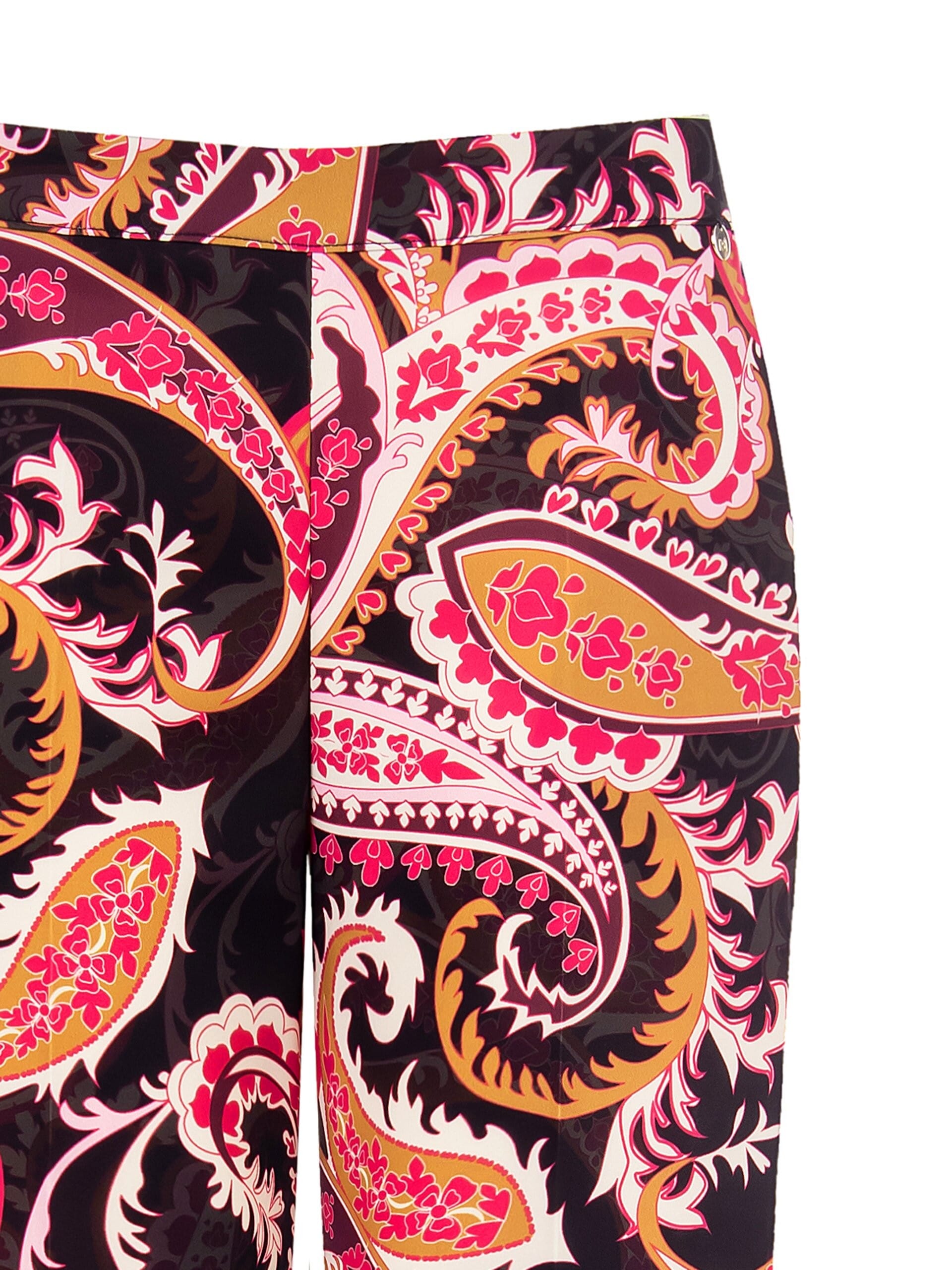 Satin Palace Trousers With Pockets Rinascimento