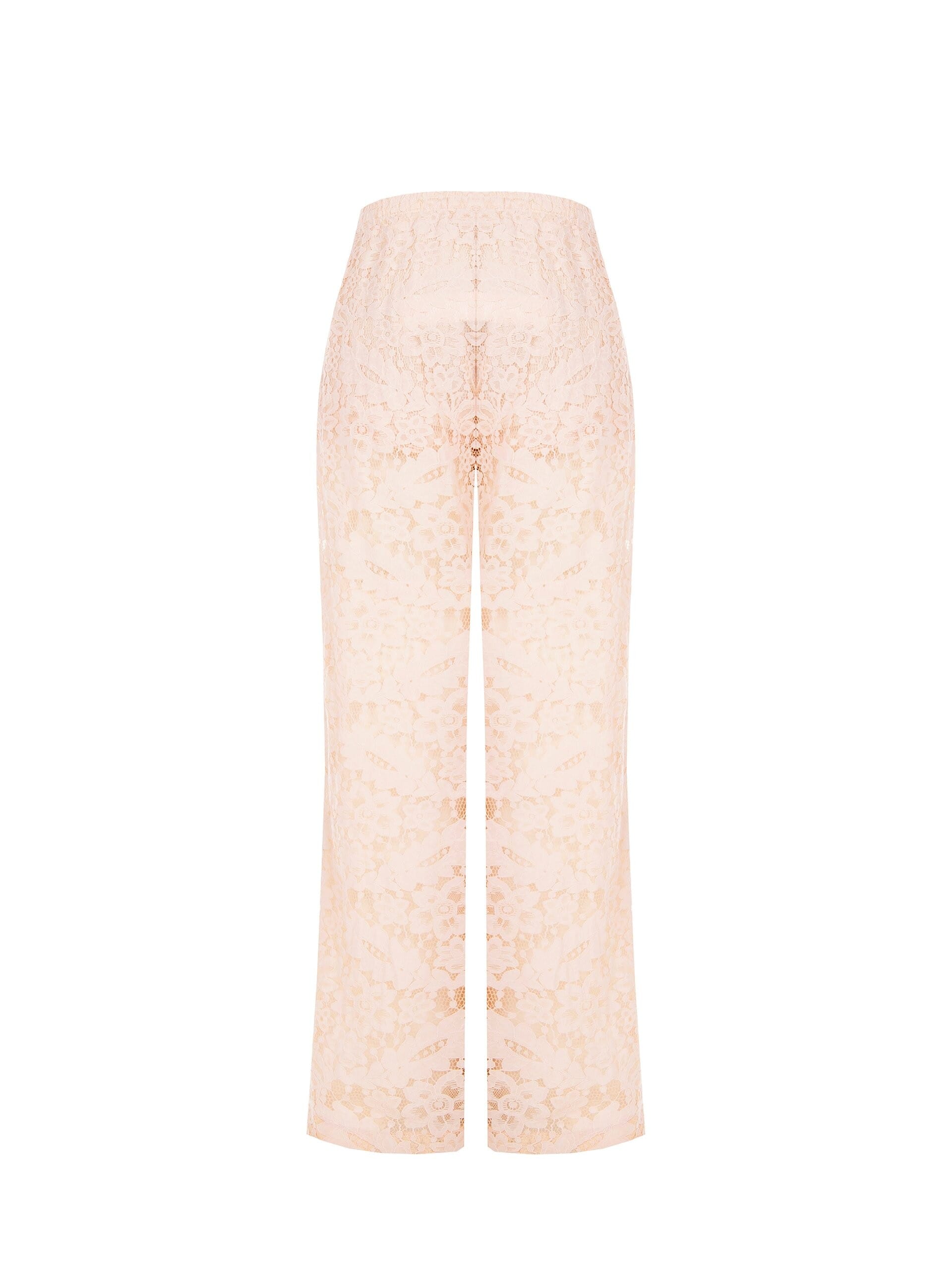 Lace Palace Trousers With Integrated Shorts And Pockets Rinascimento