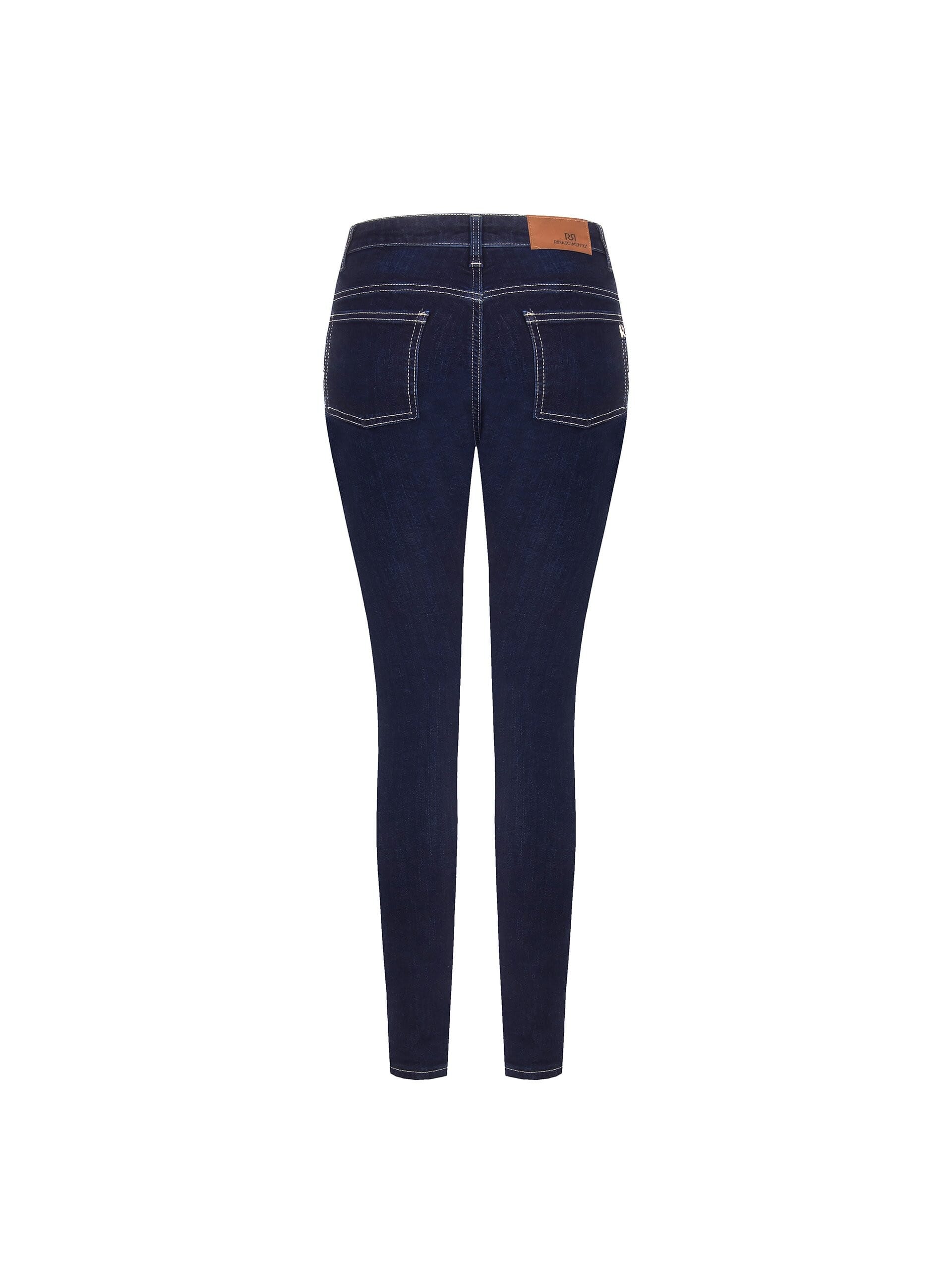 Skinny Jeans With Buttons On Hips Rinascimento