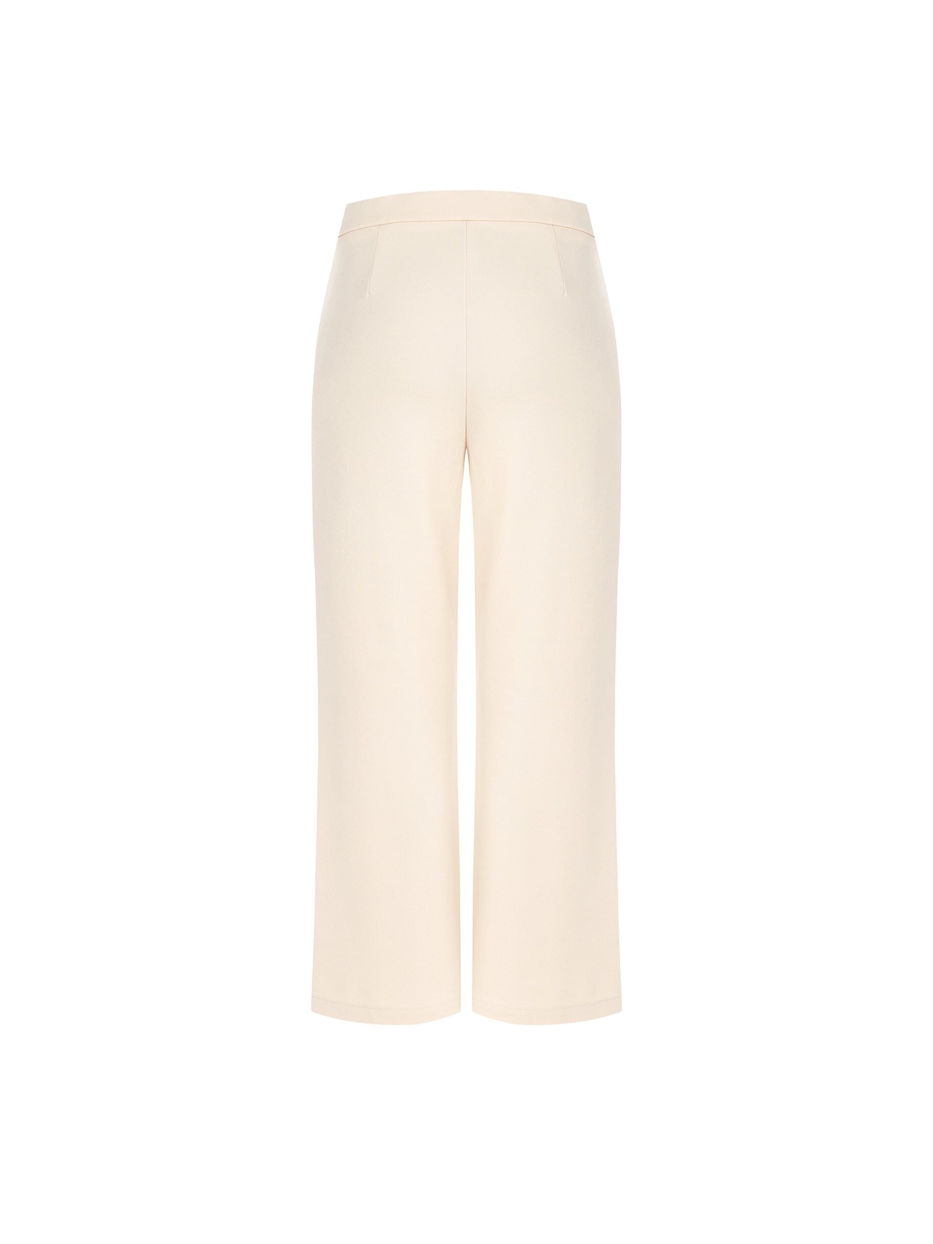 Pantalon court Palace en crêpe scuba avec ceinture élastiquée Rinascimento