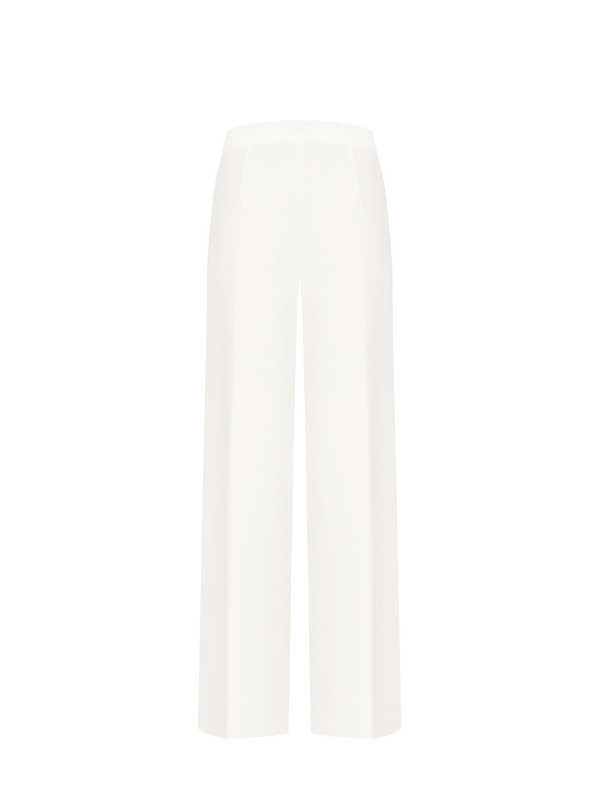 Pantalon Palace en tissu fluide avec fermeture éclair latérale Rinascimento