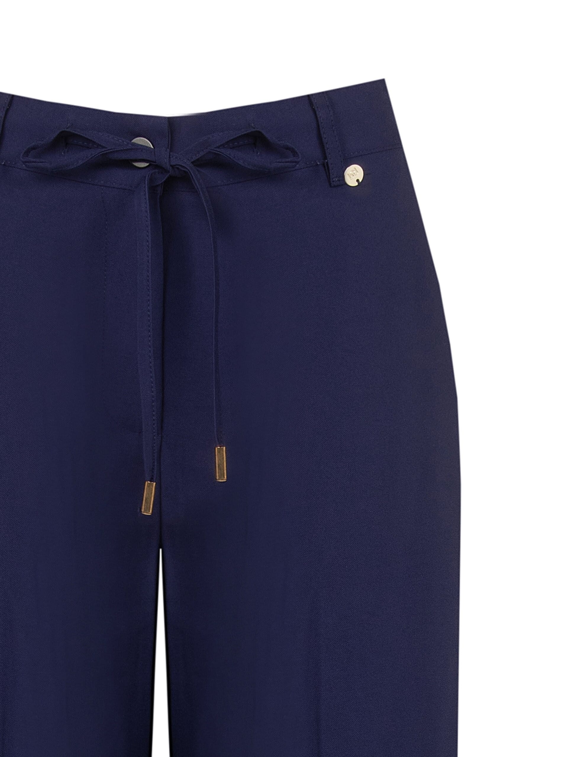 Viscose Palace Trousers With Drawstring And Pockets Rinascimento