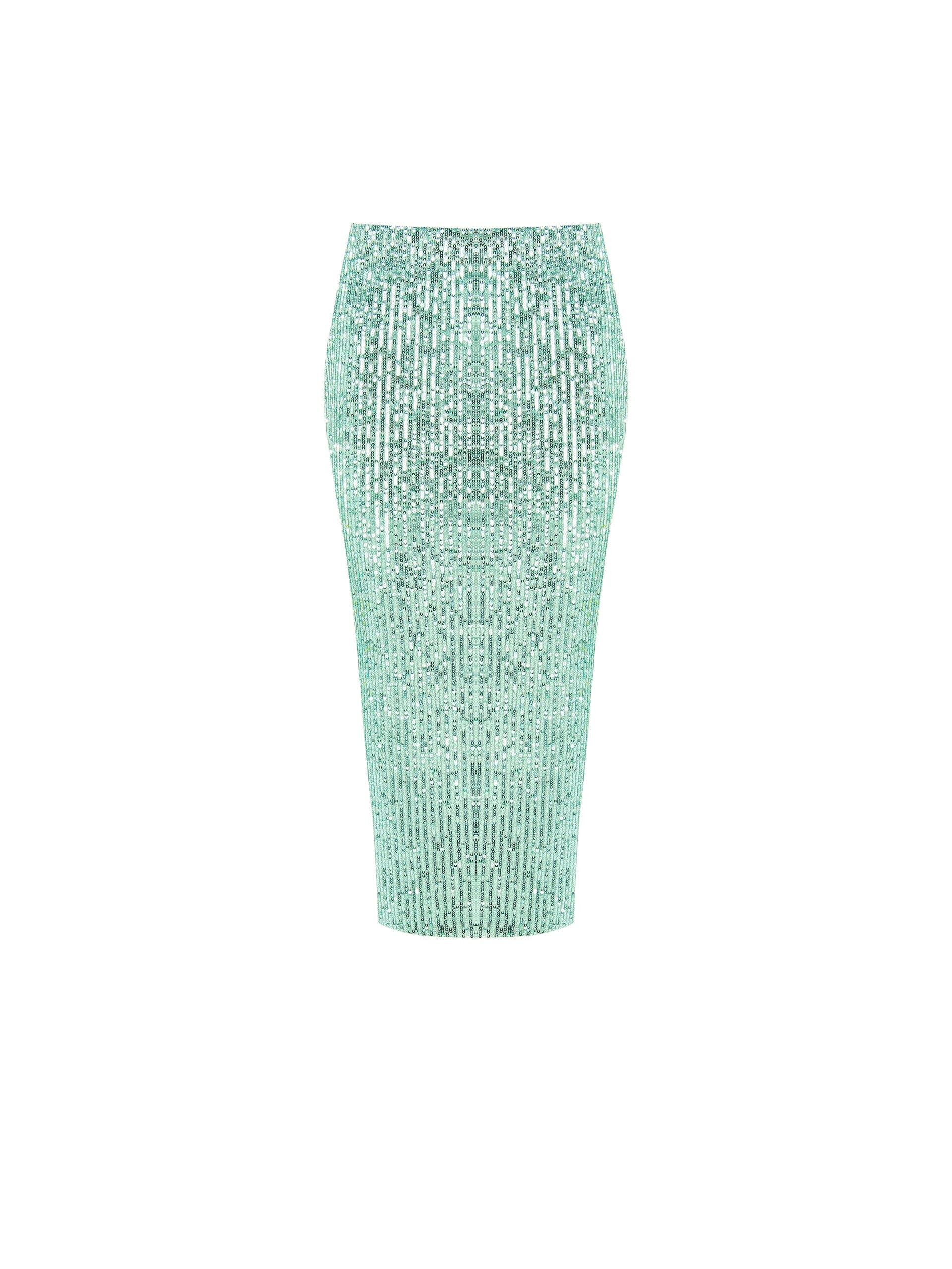 Sequined Pencil Skirt Rinascimento
